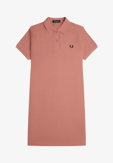Fred Perry - The Fred Perry Putty Pink/Black - Dress | Women-Image
