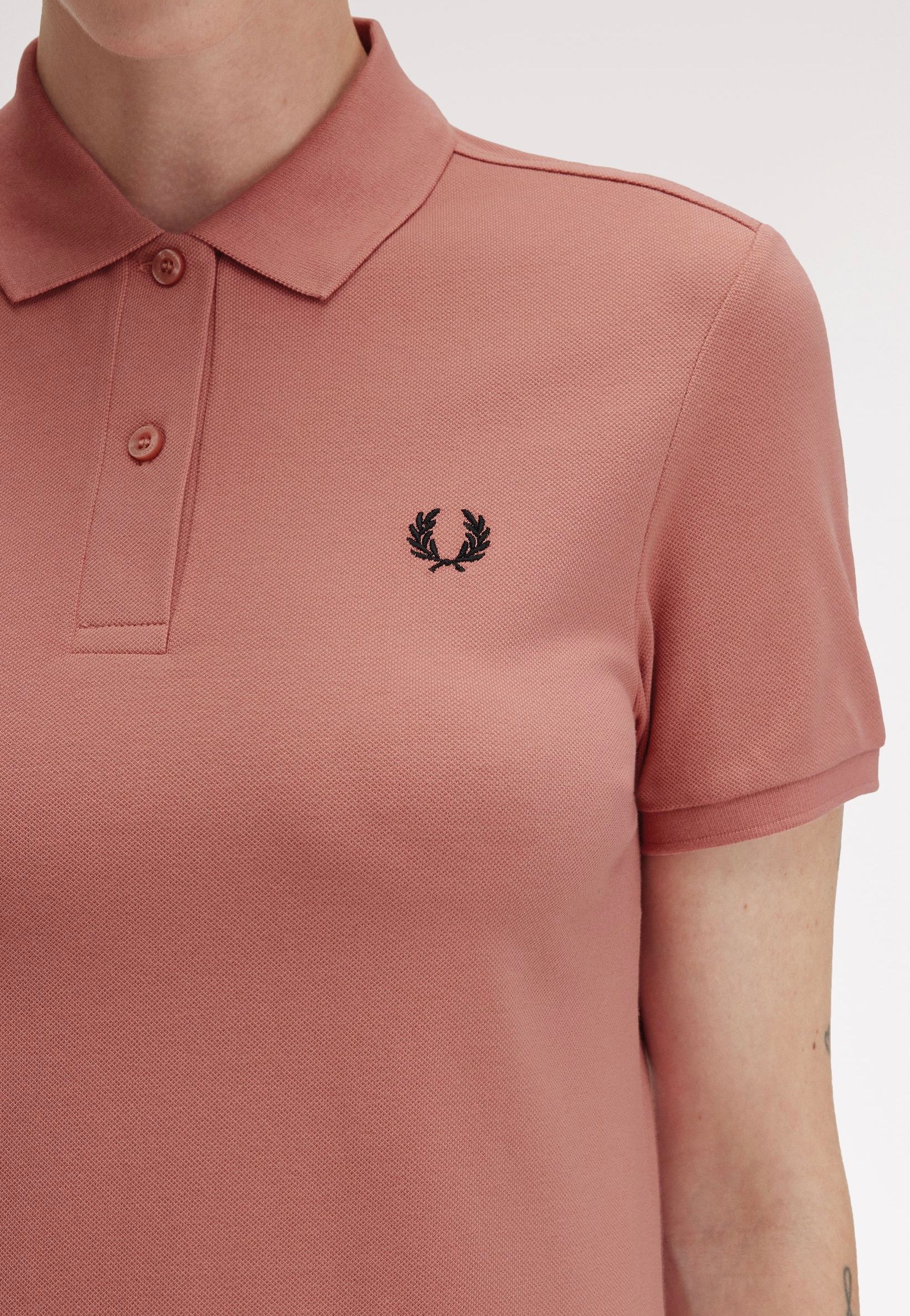 Fred Perry - The Fred Perry Putty Pink/Black - Dress | Women-Image
