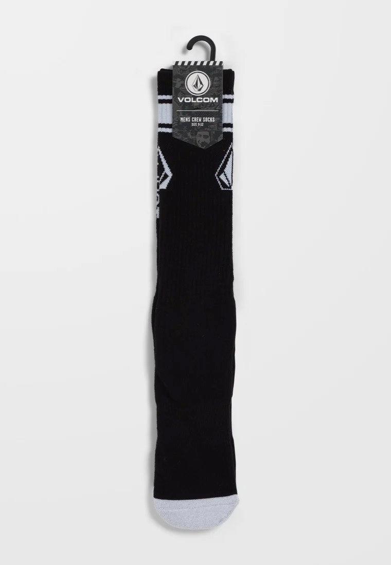 Volcom - High Stripe Black - Socks | Neutral-Image