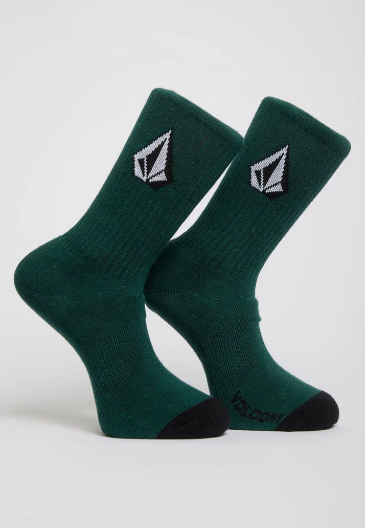 Volcom - Full Stone Pack Of 3 Multi - Socks | Neutral-Image