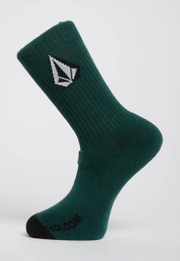 Volcom - Full Stone Pack Of 3 Multi - Socks | Neutral-Image
