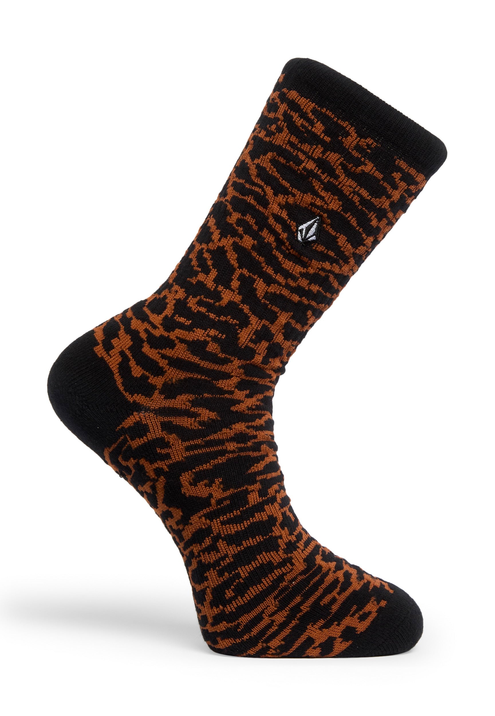 Volcom - Utopias Brown Horn - Socks | Neutral-Image
