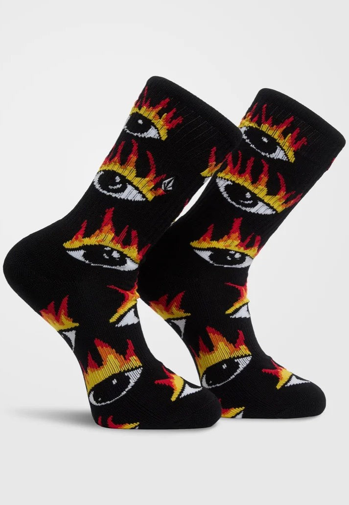 Volcom - FA Ozzy 2 Black - Socks | Neutral-Image