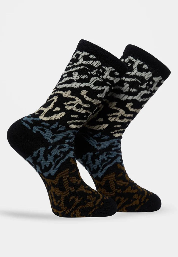 Volcom - Printa Stoney Pack Of 3 Multi - Socks | Neutral-Image