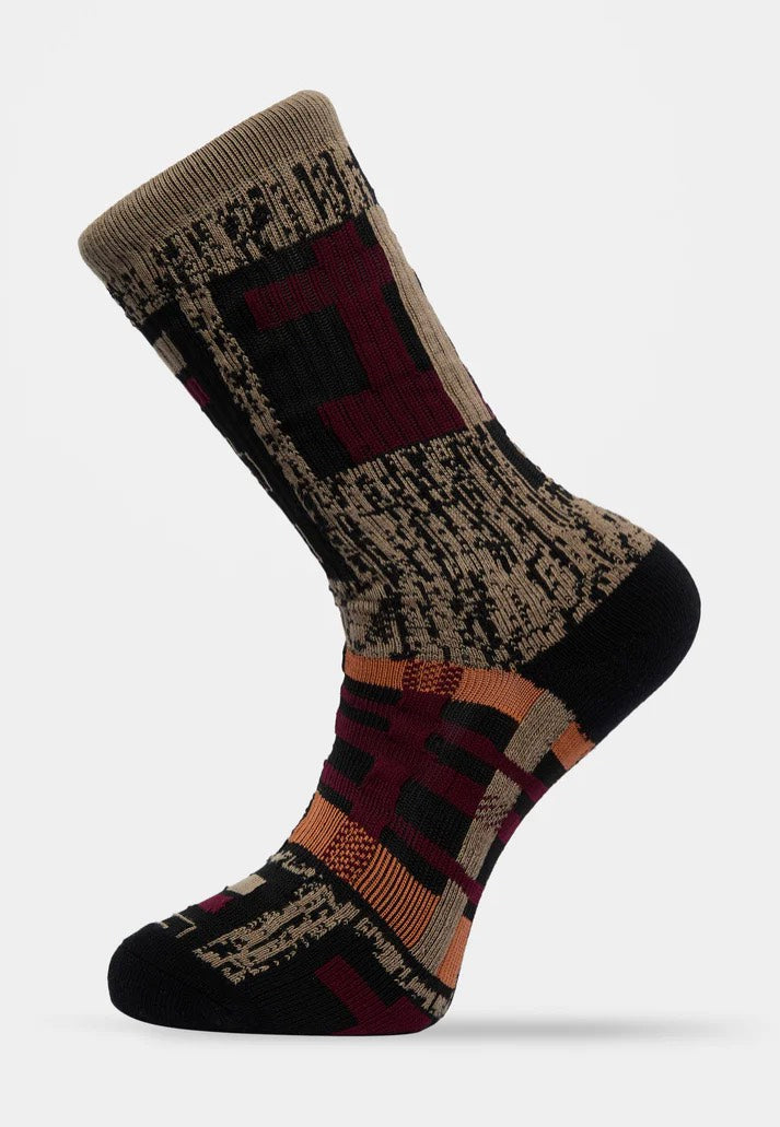 Volcom - Printa Stoney Pack Of 3 Multi - Socks | Neutral-Image