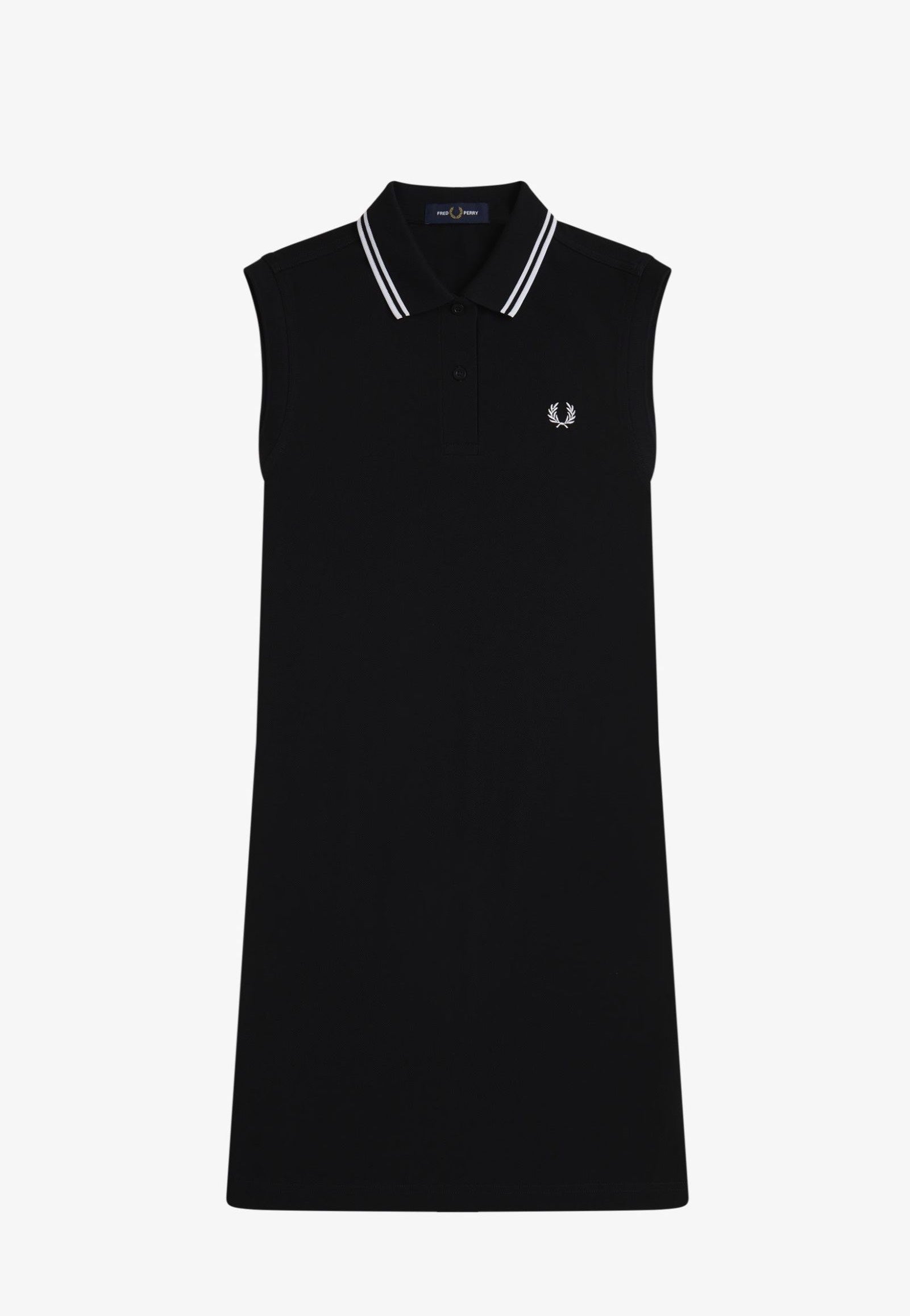 Fred Perry - The Sleeveless FP Black - Dress | Women-Image