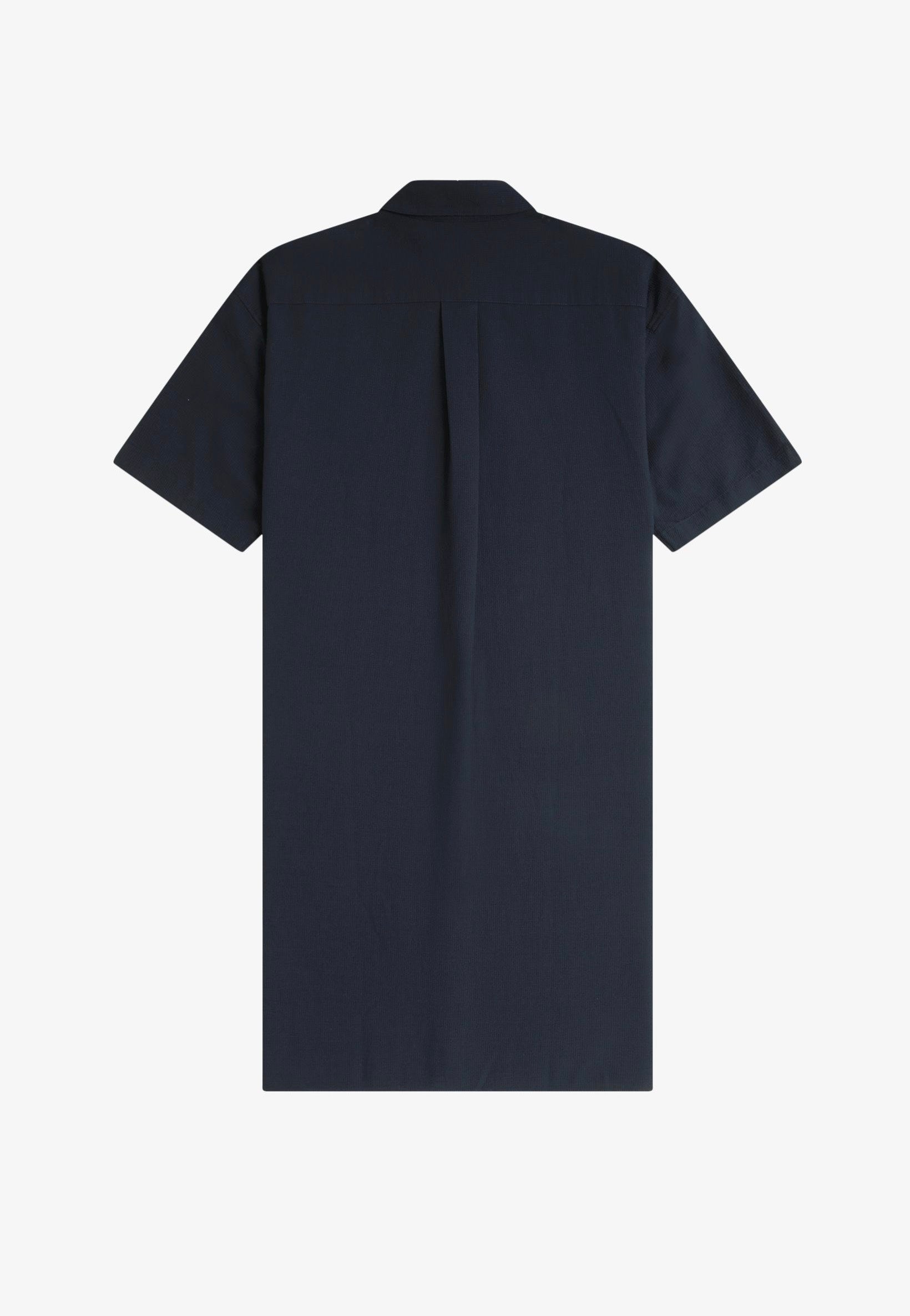 Fred Perry - Seersucker Navy - Dress | Women-Image
