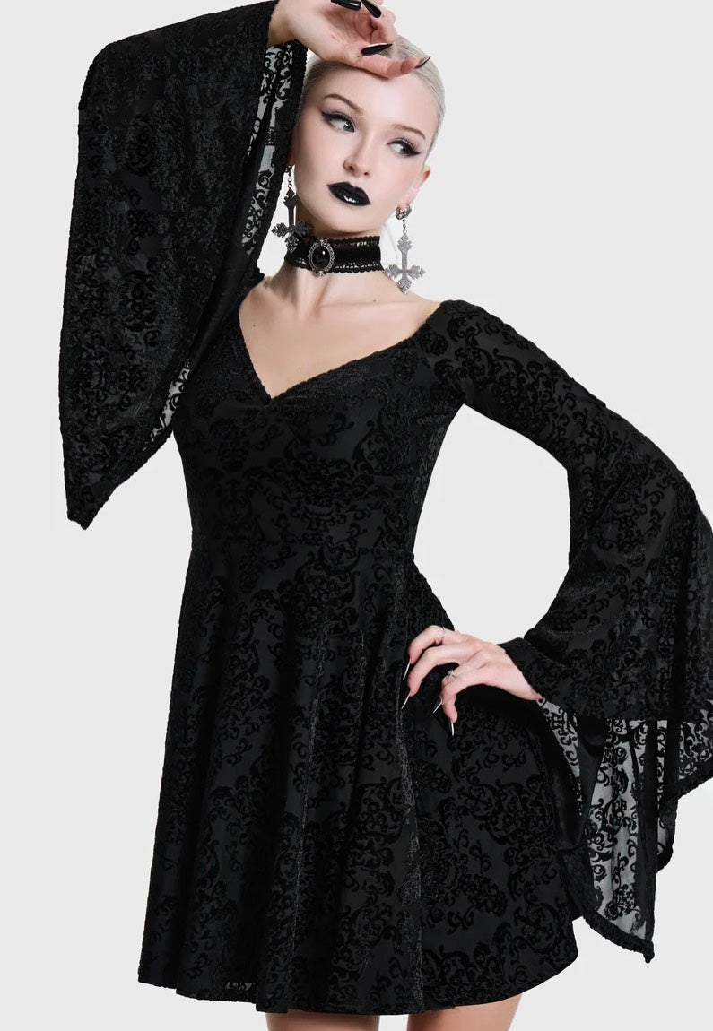 Killstar Daemon's Curse Mini Black Kleid | Women-Image