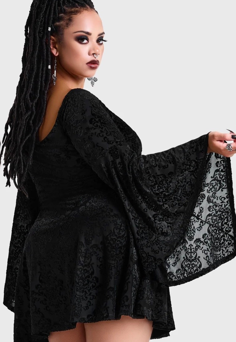 Killstar Daemon's Curse Mini Black Kleid | Women-Image