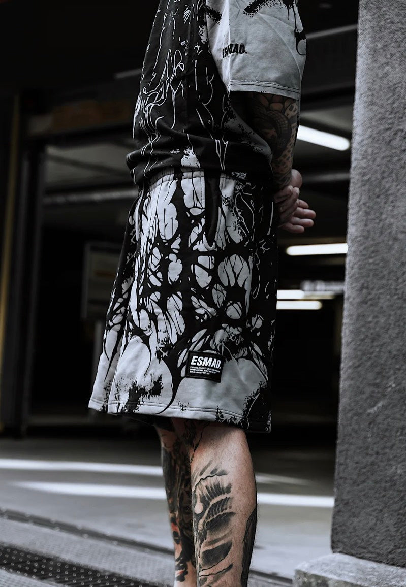 Stay Cold Apparel - Daggerwave Prime Grey Dye - Shorts | Men-Image