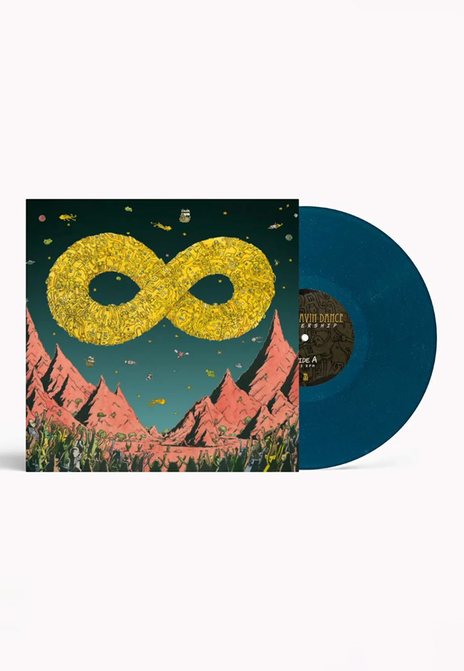 Dance Gavin Dance - Mothership (10 Year Anniversary Sea Blue Glitter) - Colored Vinyl | Neutral-Image