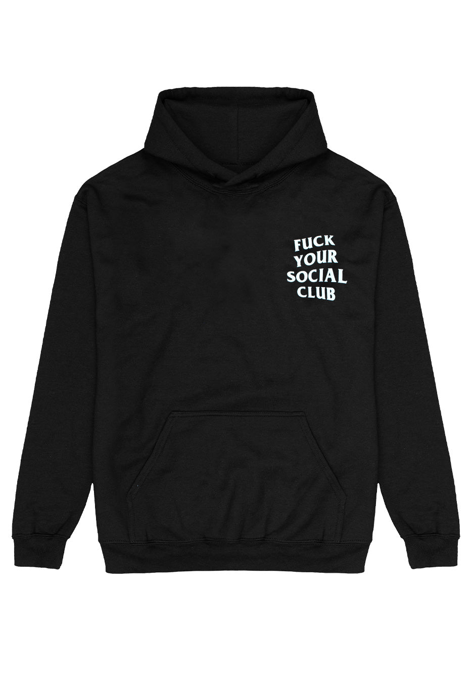 Dancitee - Fuck Your Social Club - Hoodie | Neutral-Image