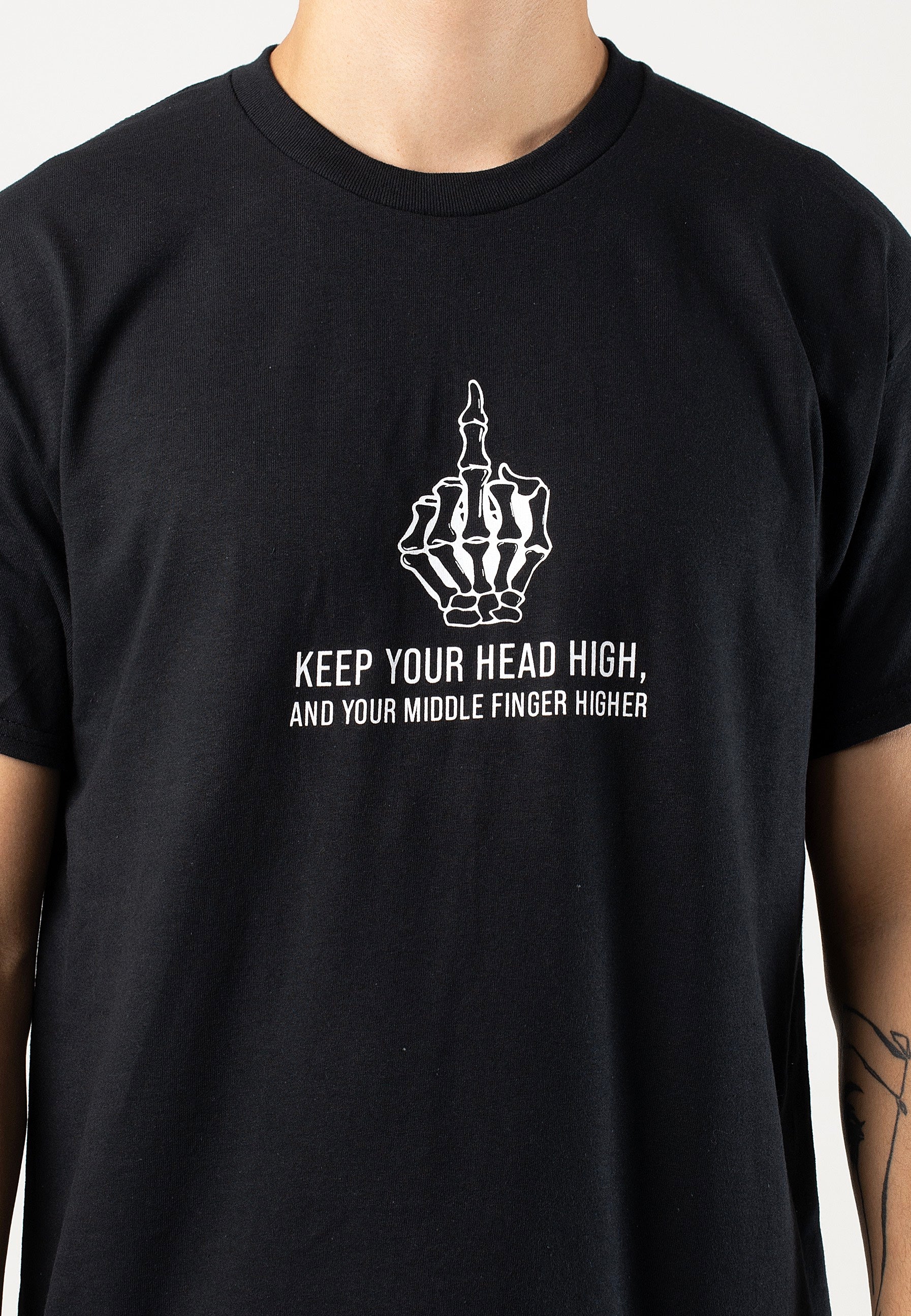 Dancitee - Middle Finger Higher - T-Shirt | Men-Image