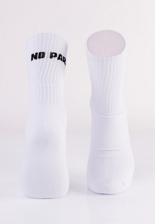 Dancitee - No Pits No Party White - Socks | Neutral-Image