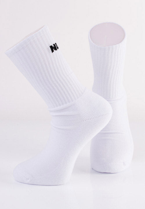 Dancitee - No Pits No Party White - Socks | Neutral-Image