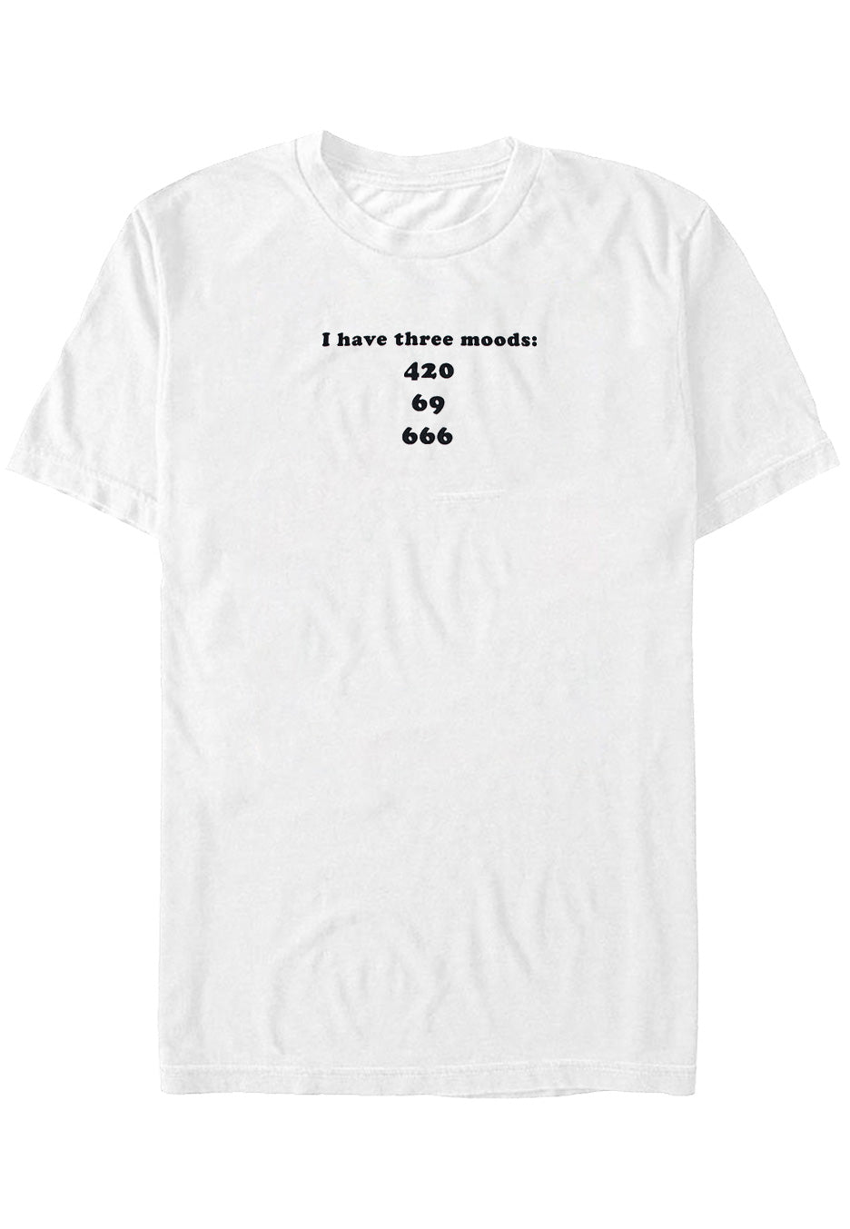 Dancitee - Three Moods White - T-Shirt | Neutral-Image