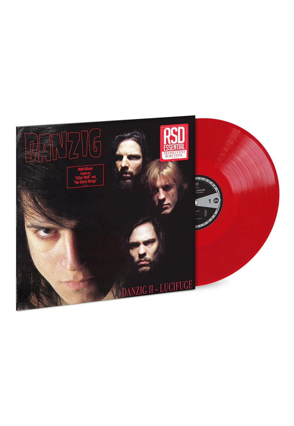 Danzig II Lucifuge Ruby Red Colored Vinyl | Neutral-Image
