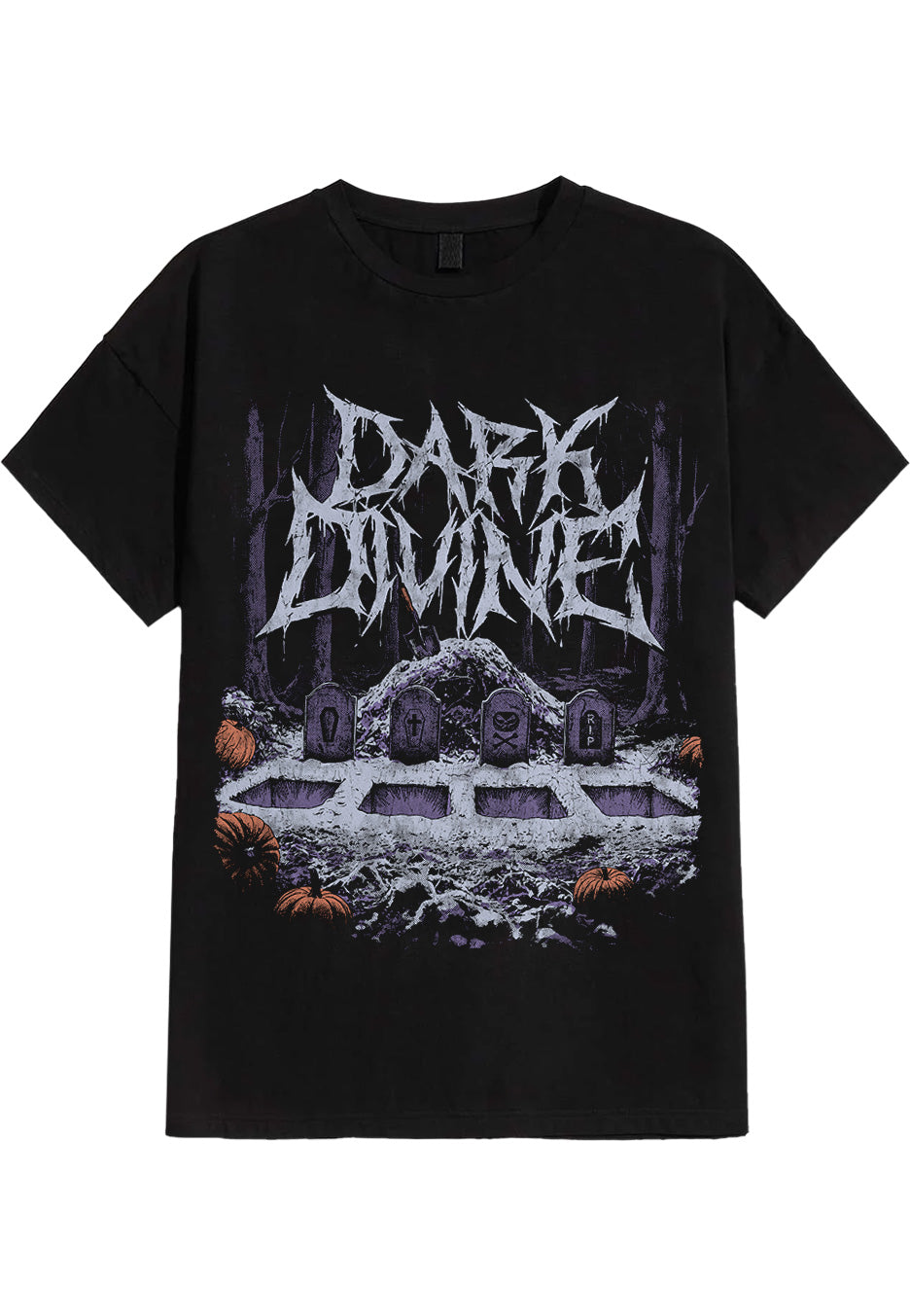 Dark Divine - Graveyard - T-Shirt | Neutral-Image