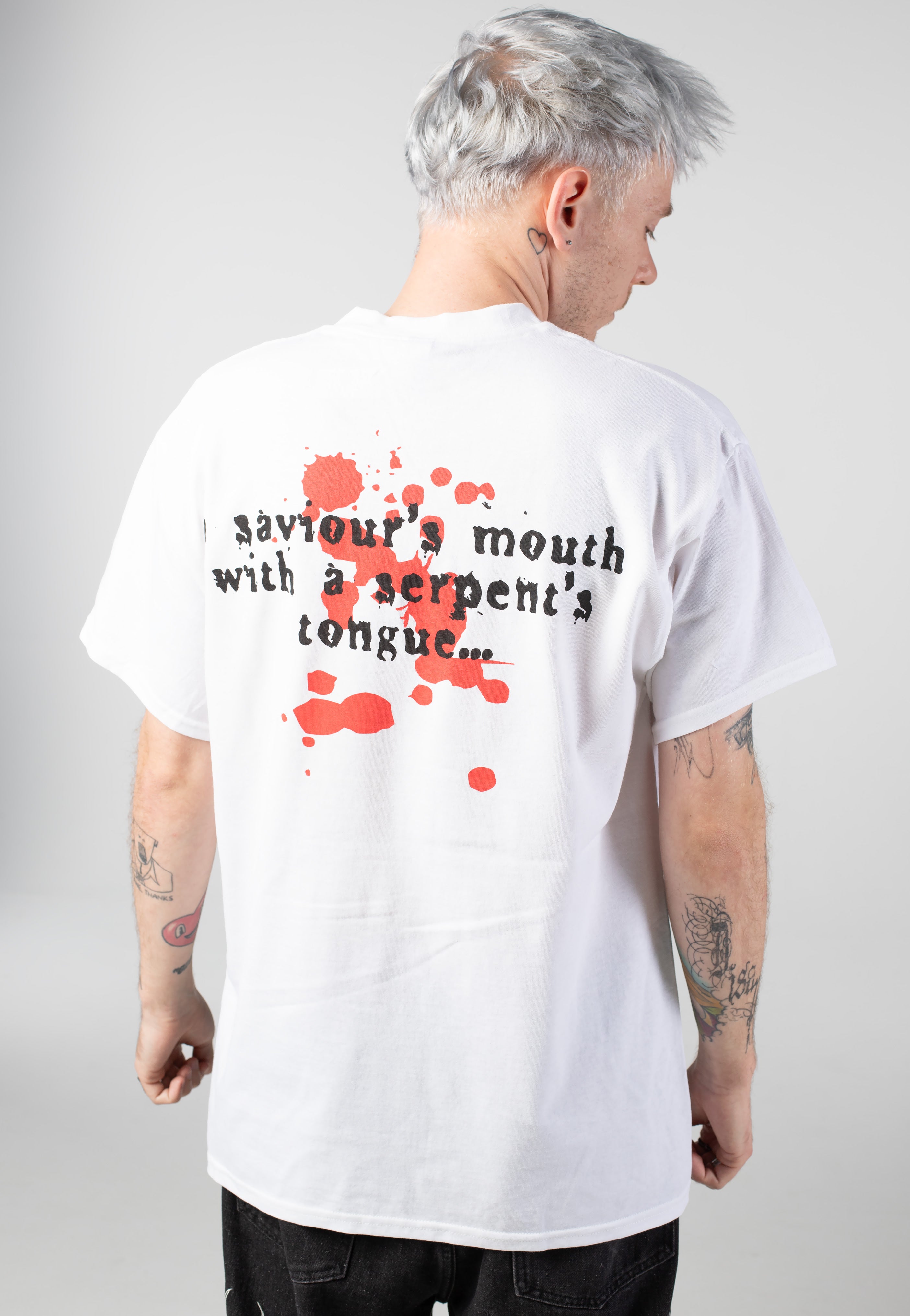 Darkest Hour - Razorblade White - T-Shirt | Men-Image