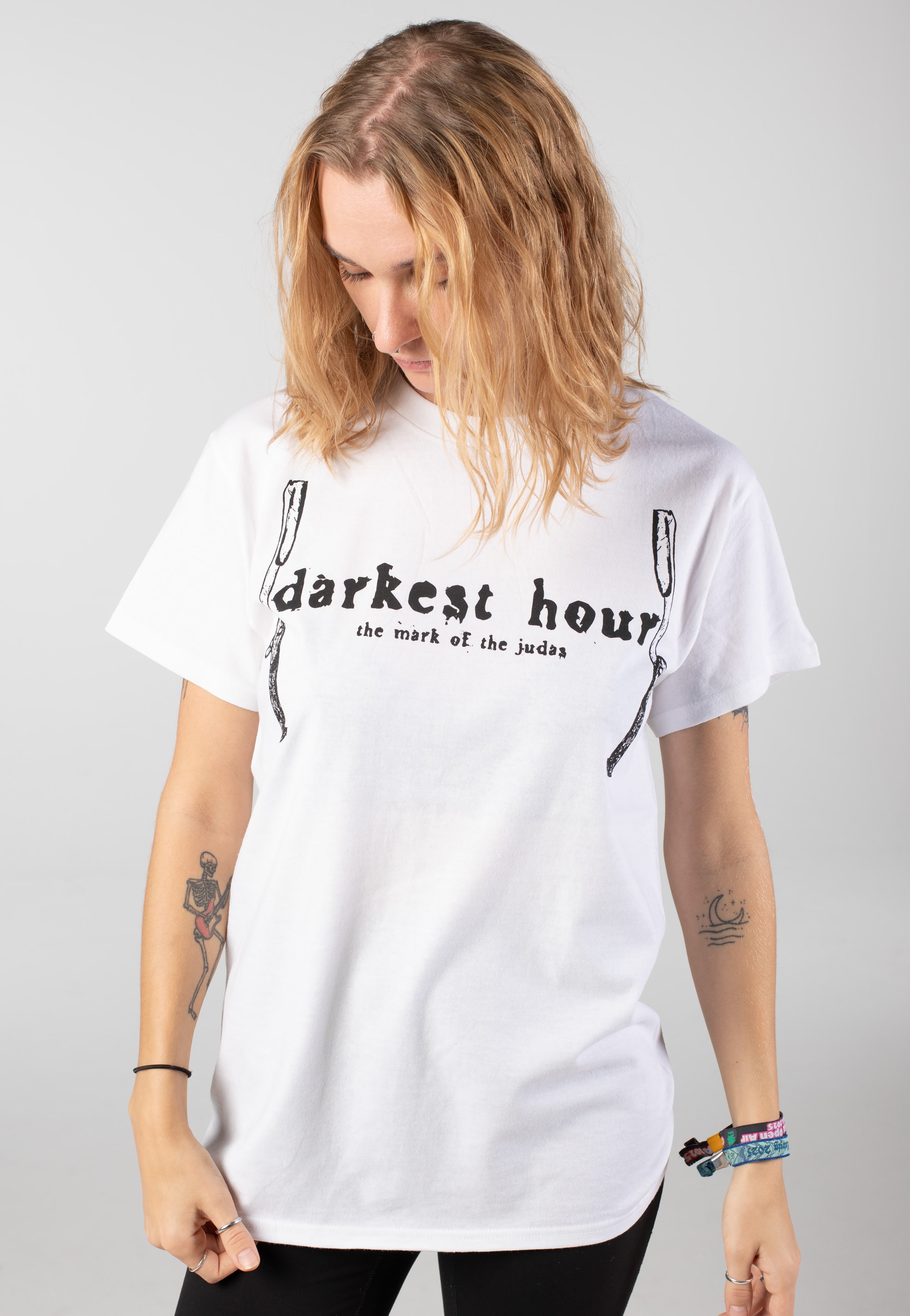 Darkest Hour - Razorblade White - T-Shirt | Women-Image