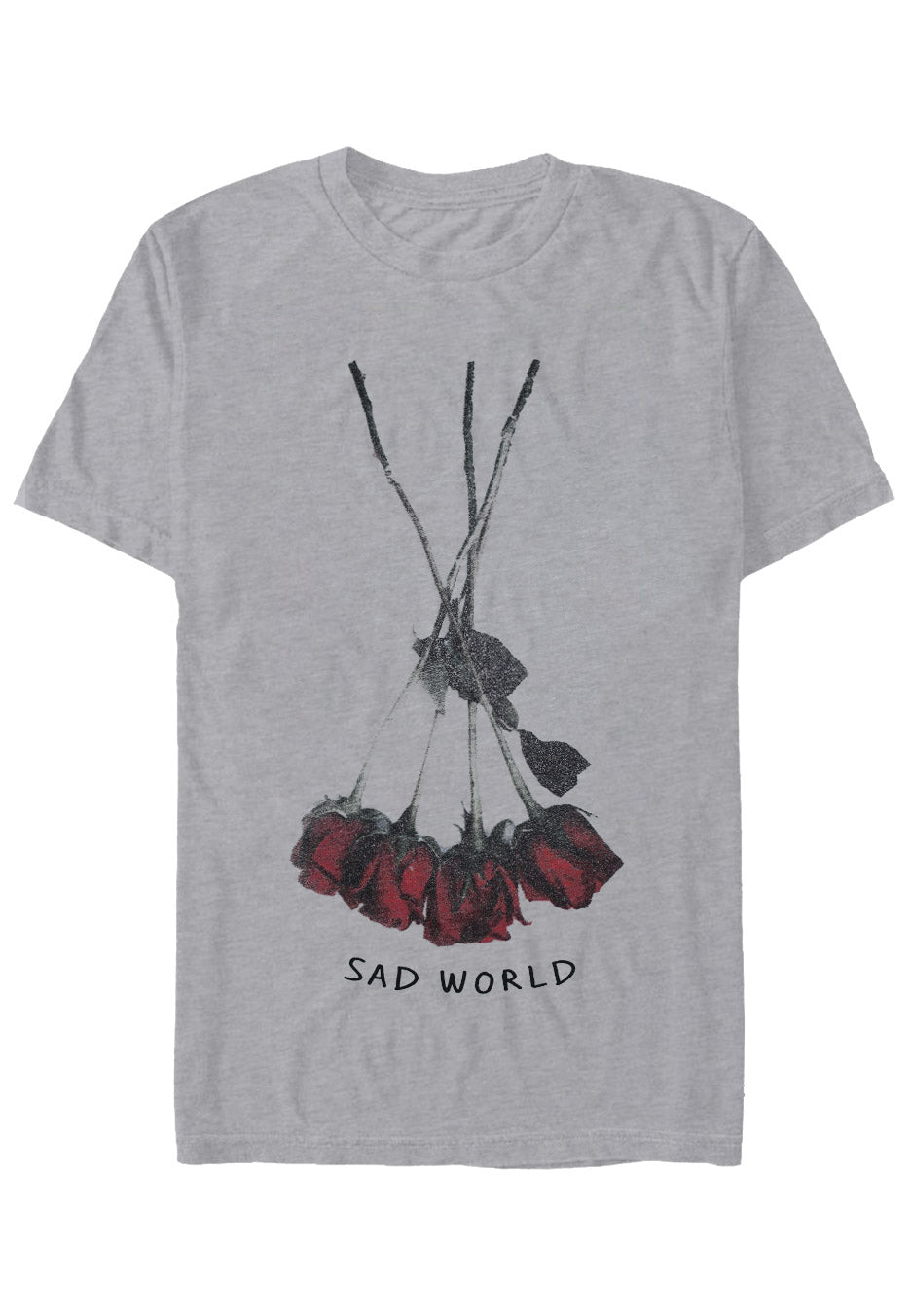 Dark Moon - Roses Heather Grey - T-Shirt | Neutral-Image