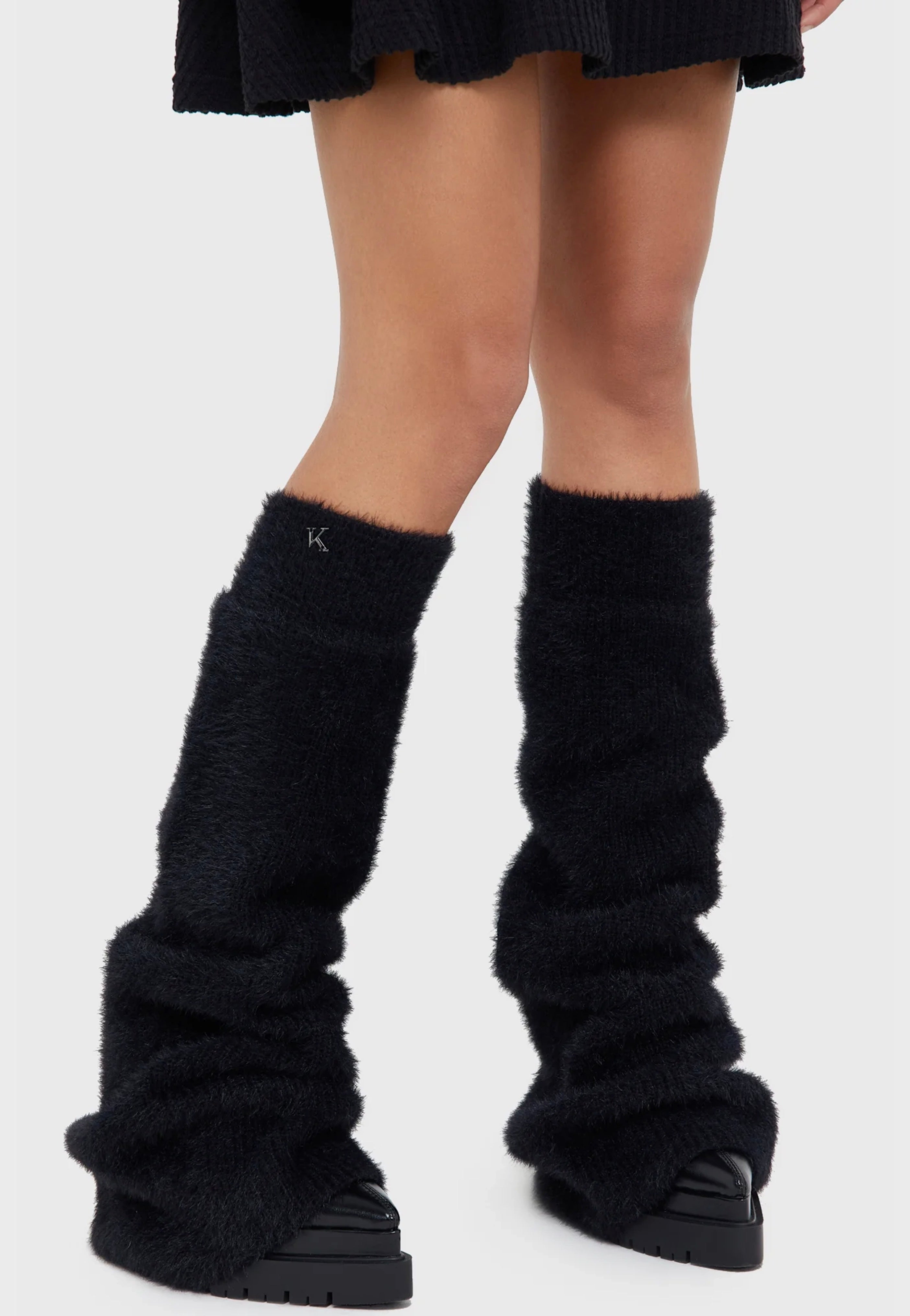 Killstar - Dark Night Black - Leg Warmers | Neutral-Image