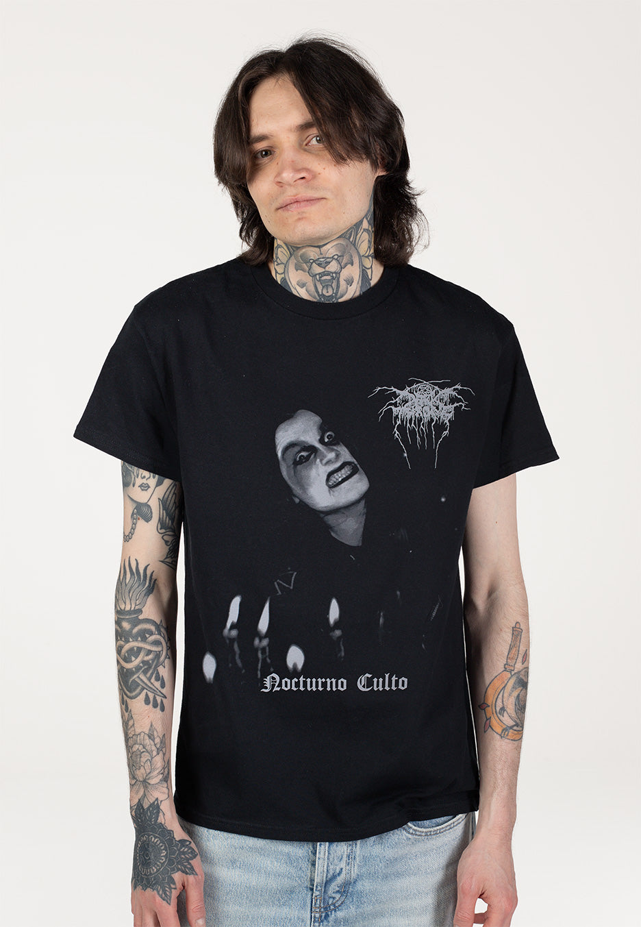 Darkthrone - The Fist In The Face Of God Nocturno Culto - T-Shirt | Men-Image