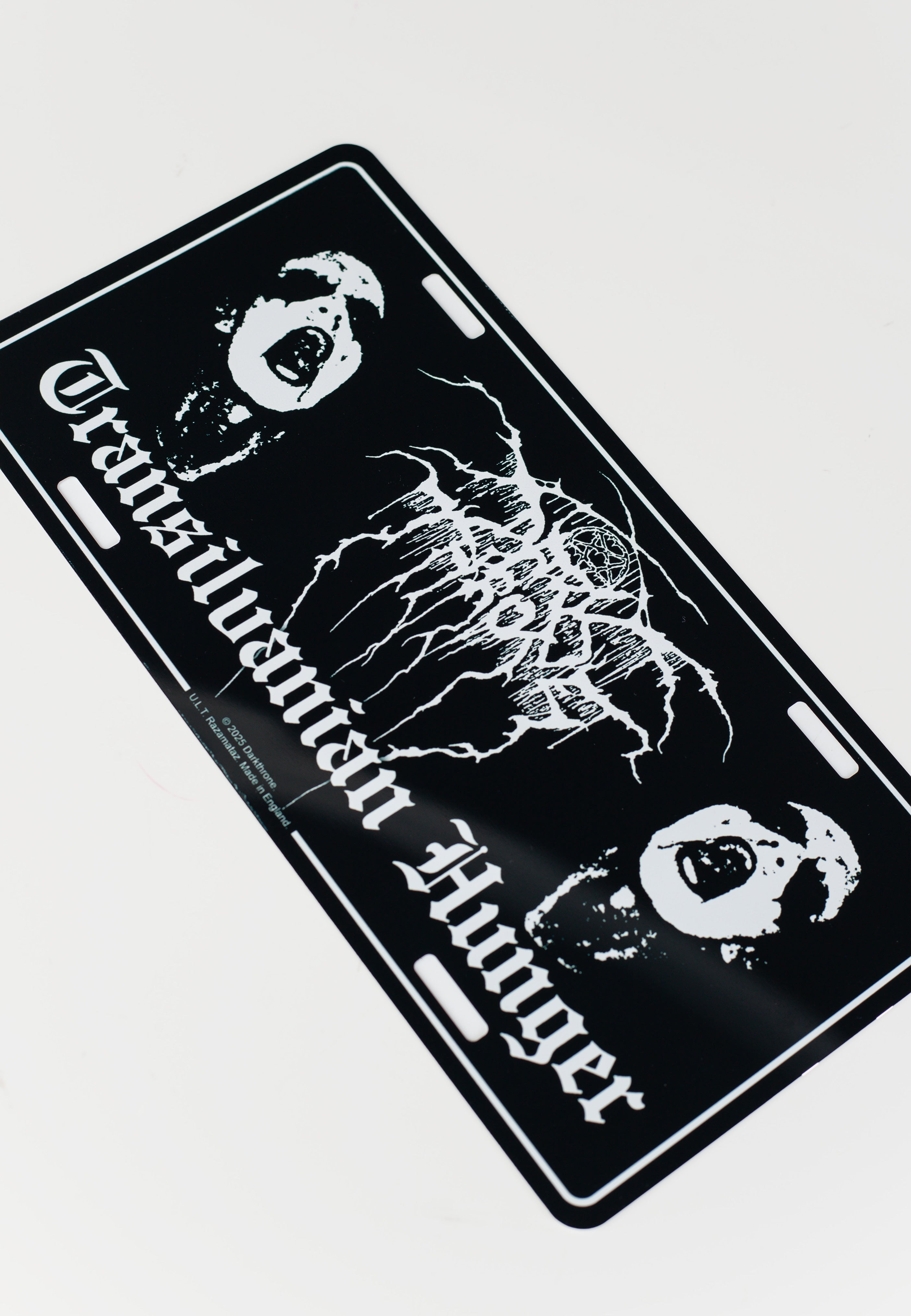 Darkthrone Transilvanian Hunger - Licence Plate | Impericon