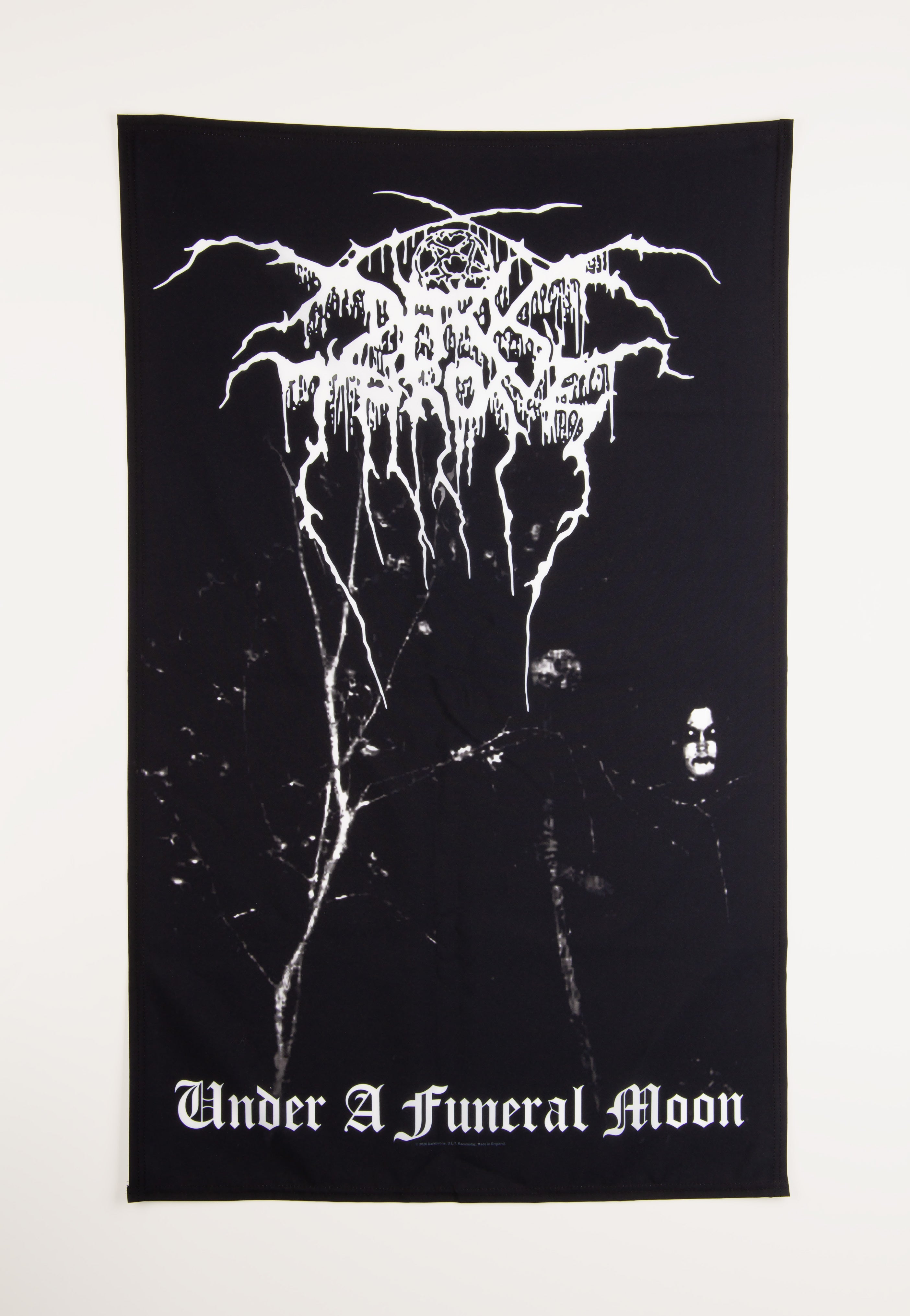 Darkthrone - Under A Funeral Moon - Flag | Neutral-Image