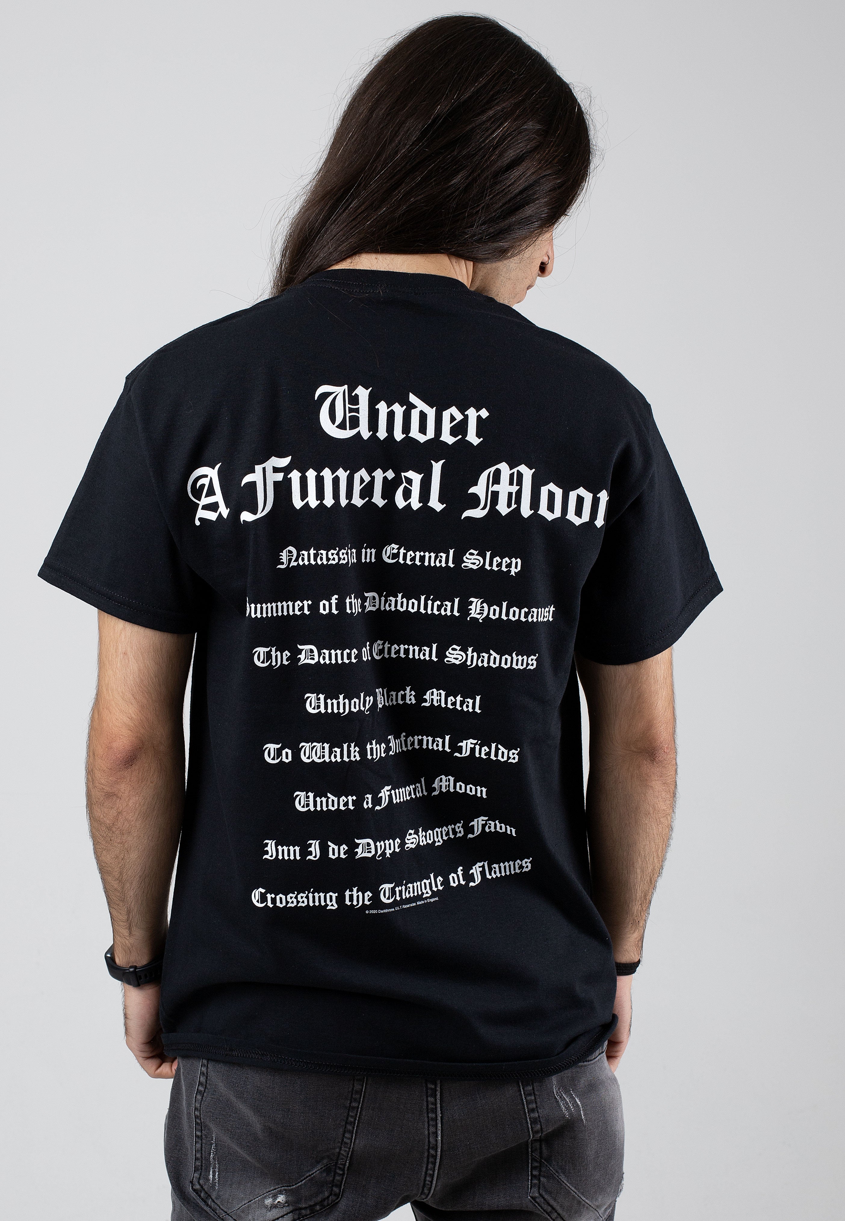 Darkthrone - Under A Funeral Moon / Album - T-Shirt | Men-Image