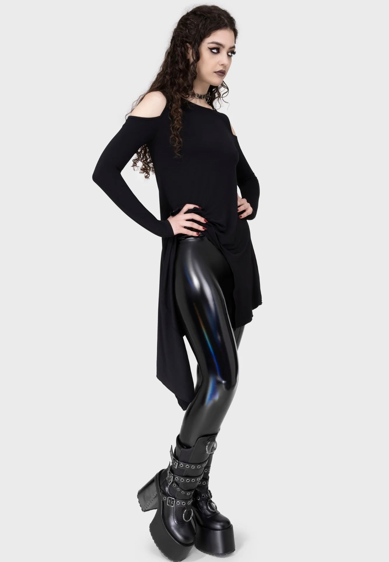 Killstar - Darkwaves & Raves - Leggings | Women-Image