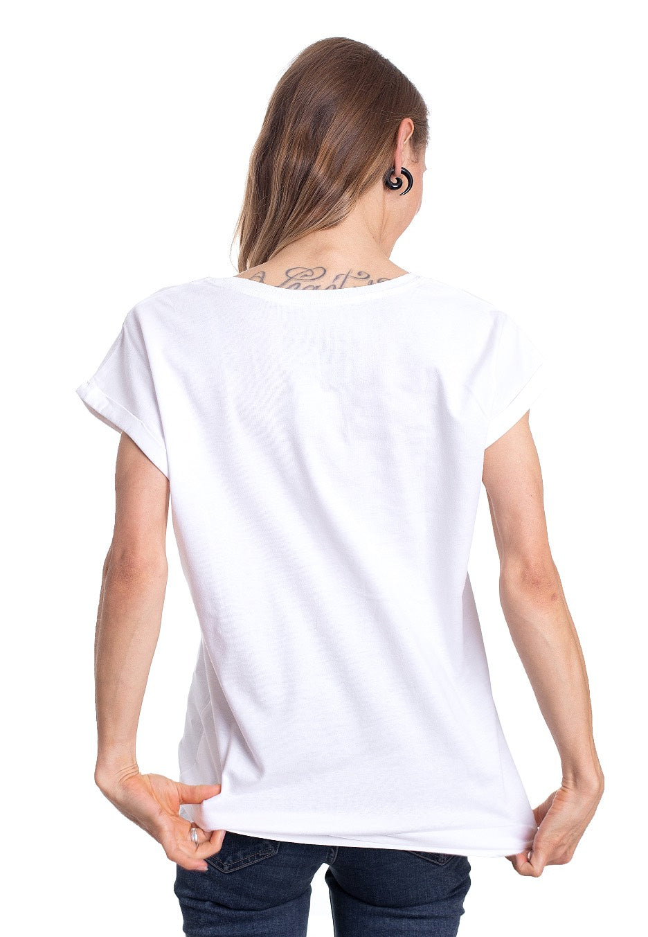 David Bowie - Bowie White - Girly | Women-Image