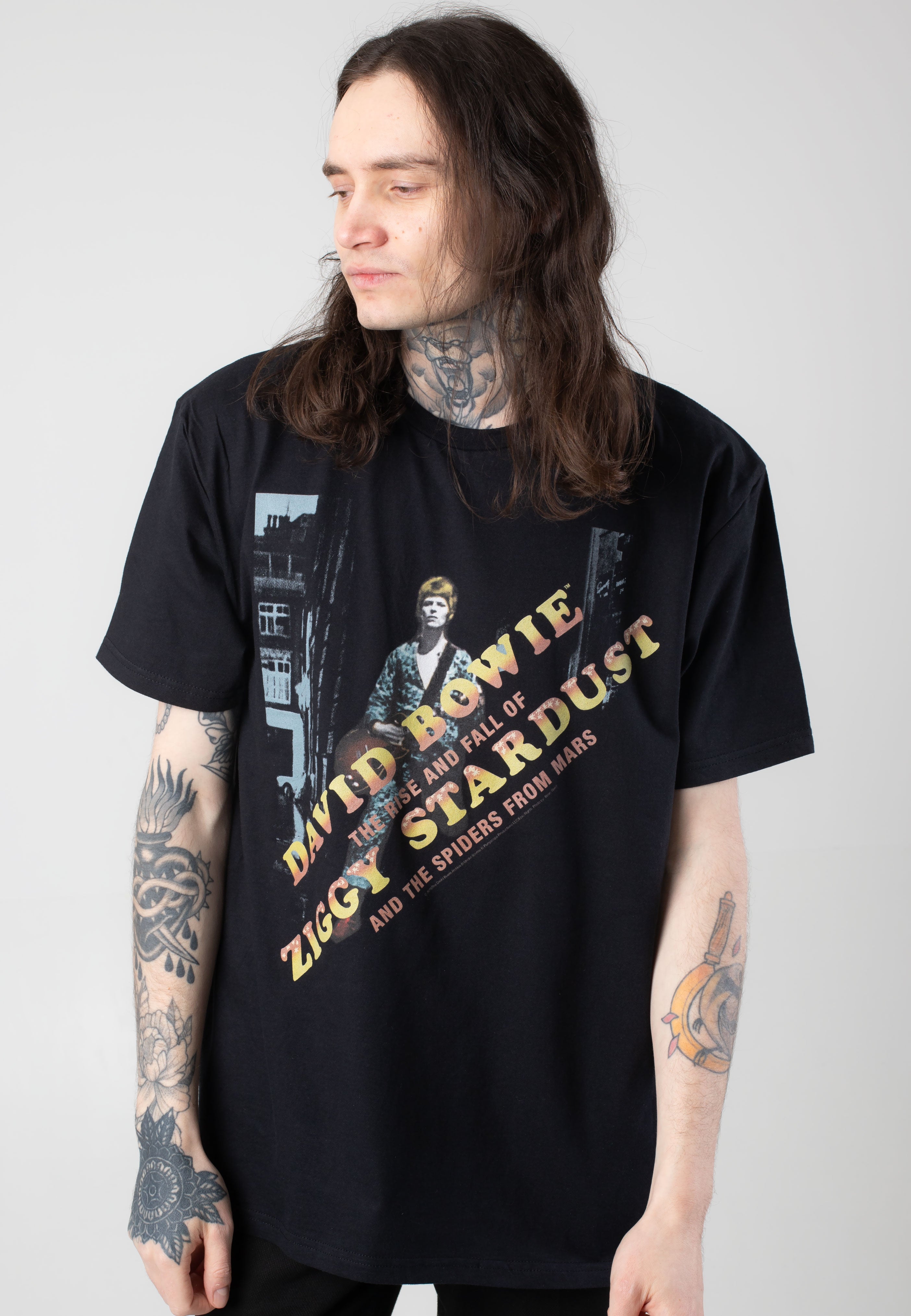 David Bowie - Ziggy Diagonal - T-Shirt | Men-Image