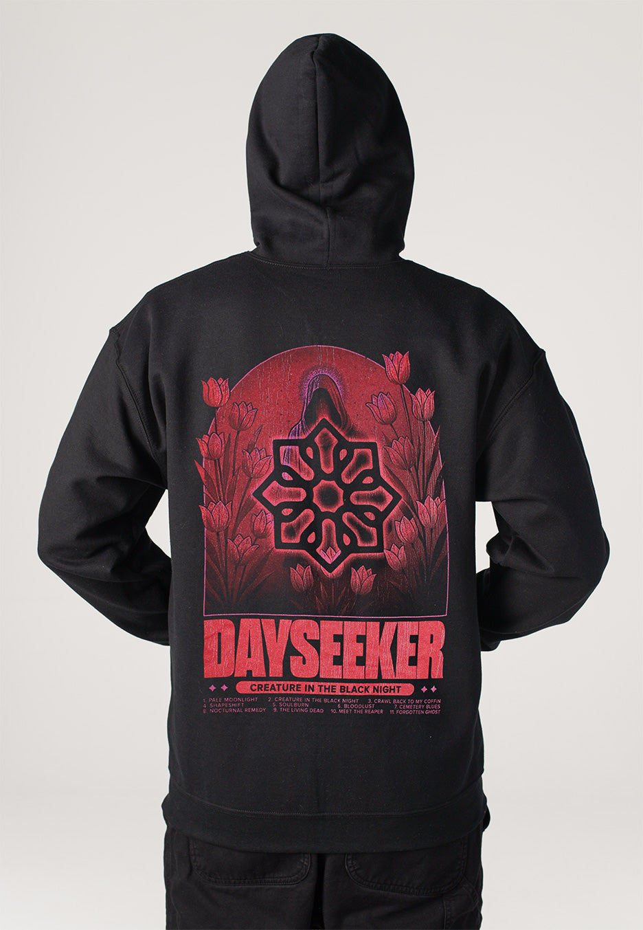 Dayseeker - Hooded Entity Tracklist - Hoodie | Men-Image