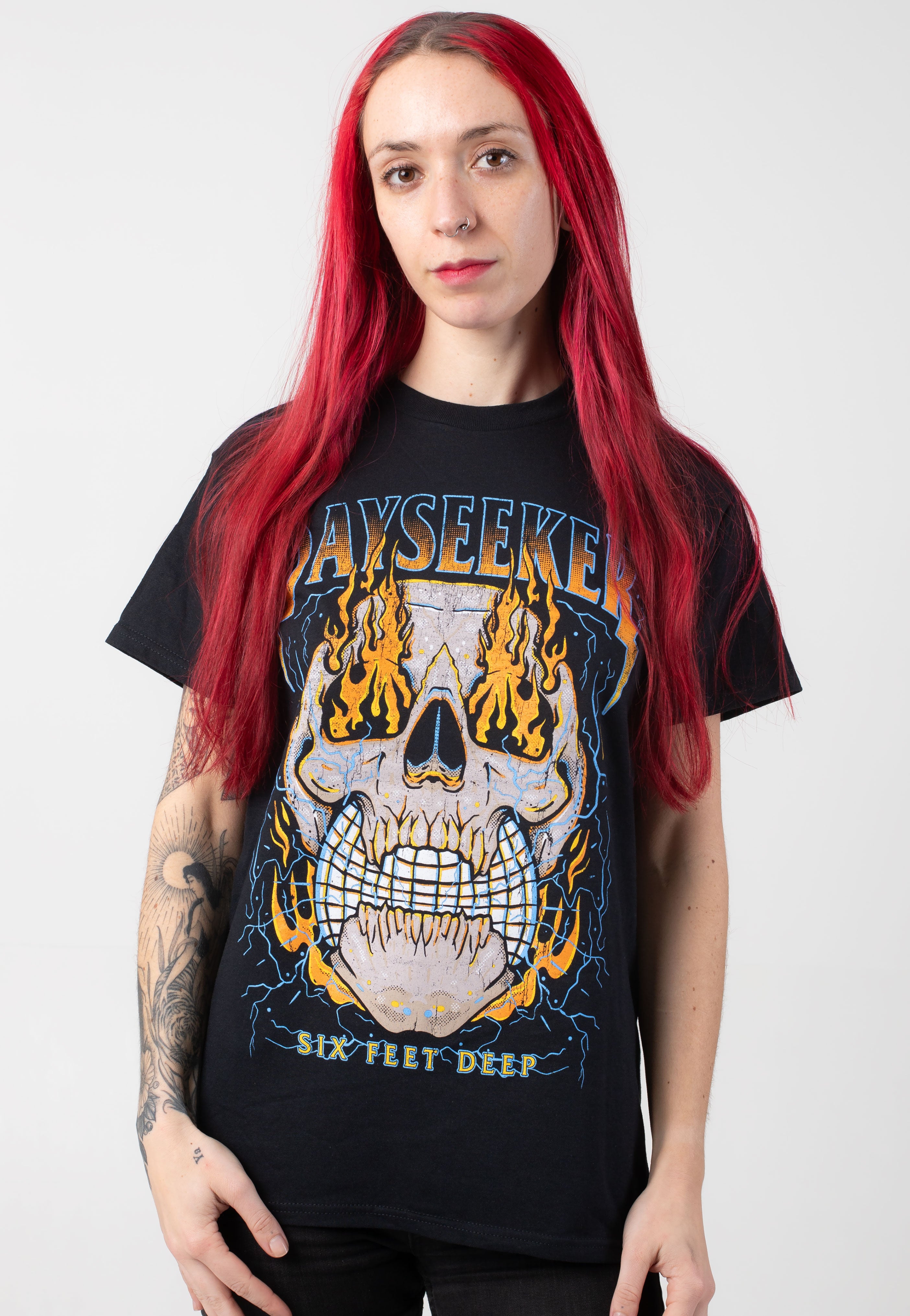 Dayseeker Metal Skull - T-Shirt | Impericon