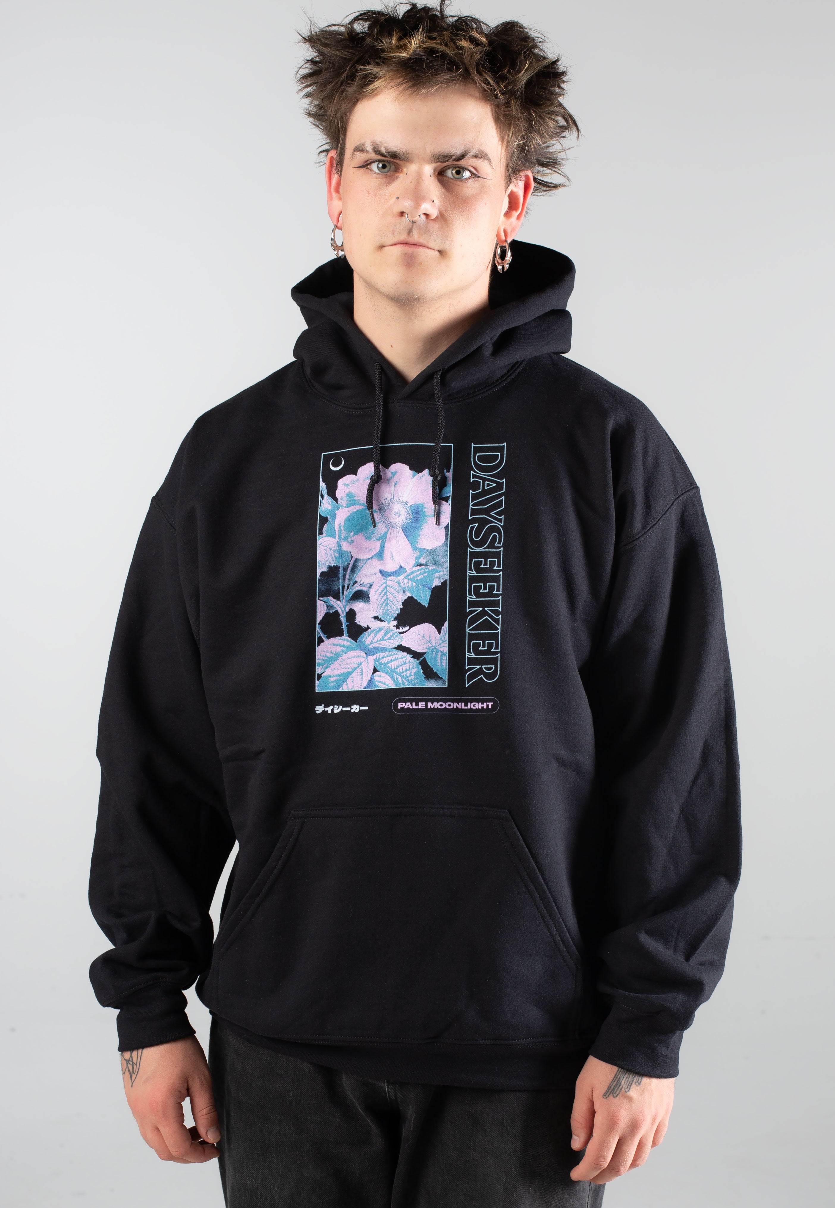 Dayseeker - Pale Moonlight Flower - Hoodie | Men-Image