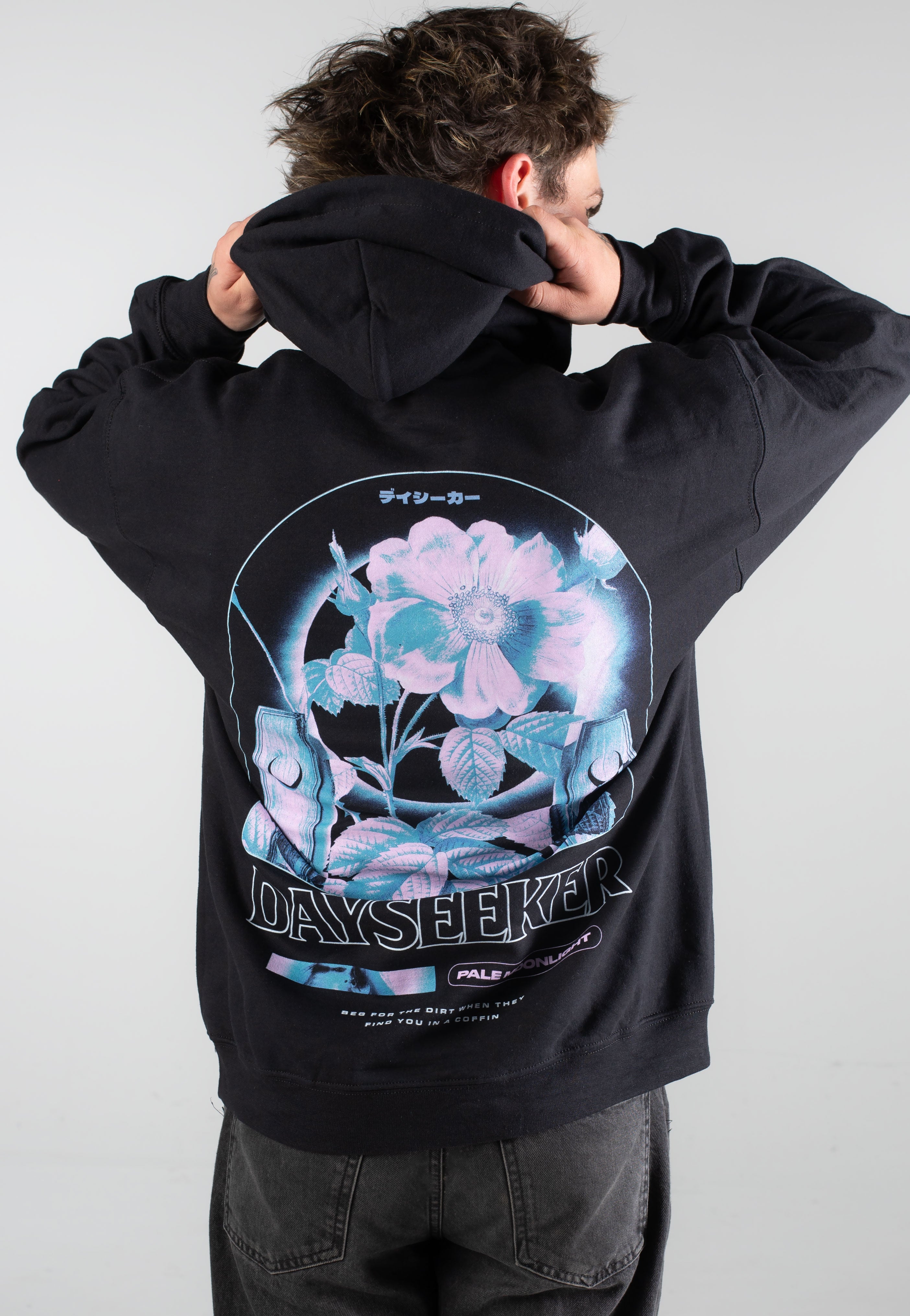 Dayseeker - Pale Moonlight Flower - Hoodie | Men-Image