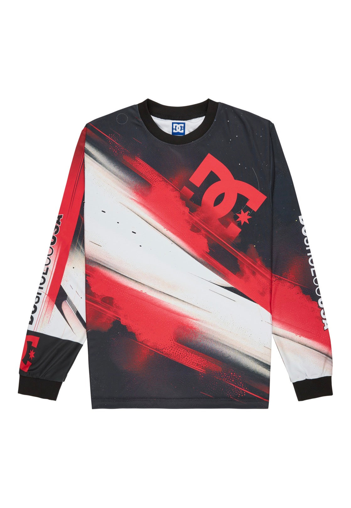 DC - Burnout Racing Red - Longsleeve | Men-Image