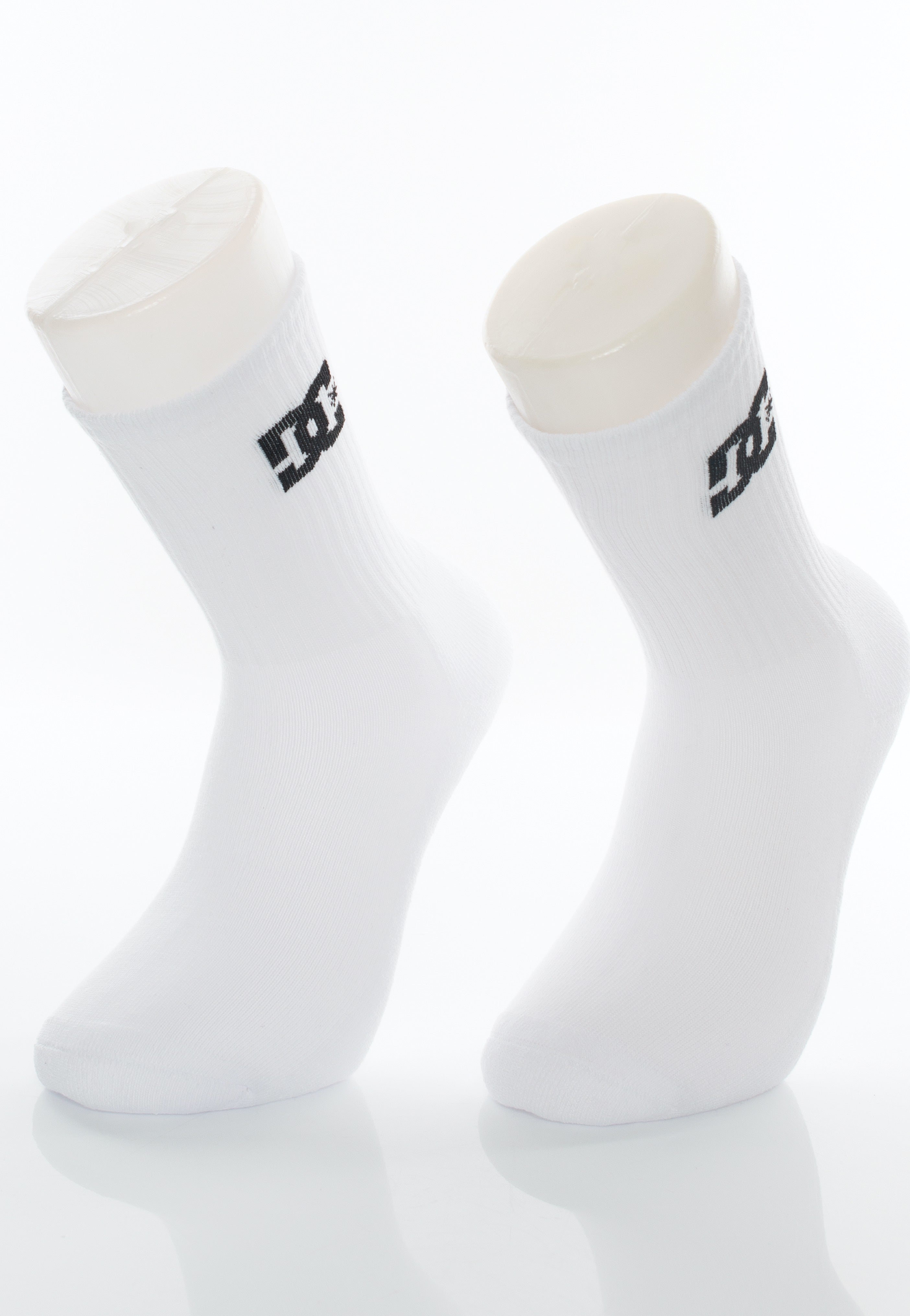 DC - Crew Pack Of 3 Snow White - Socks | Neutral-Image