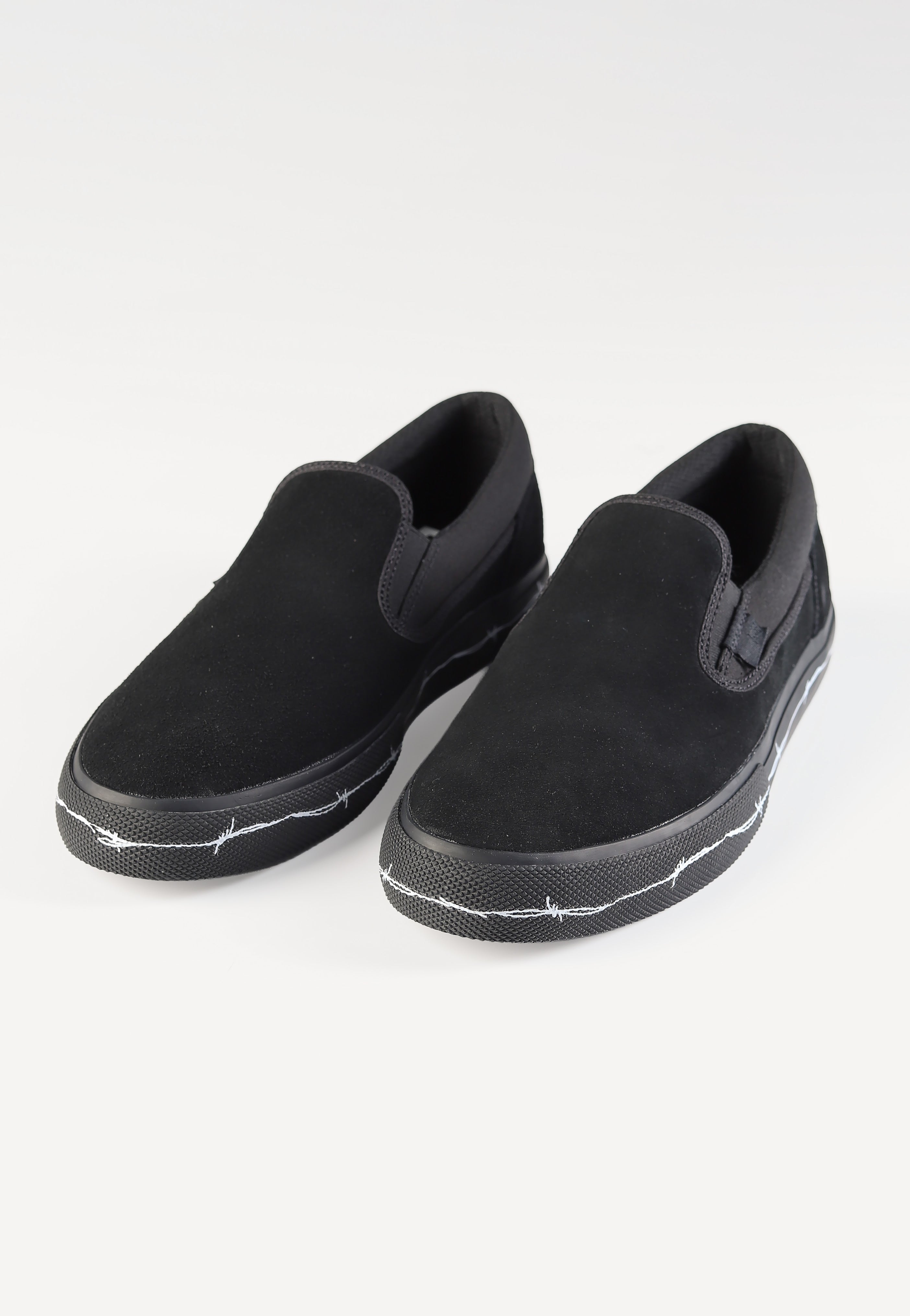 DC Manual Slip-On Black Print - Shoes | Impericon