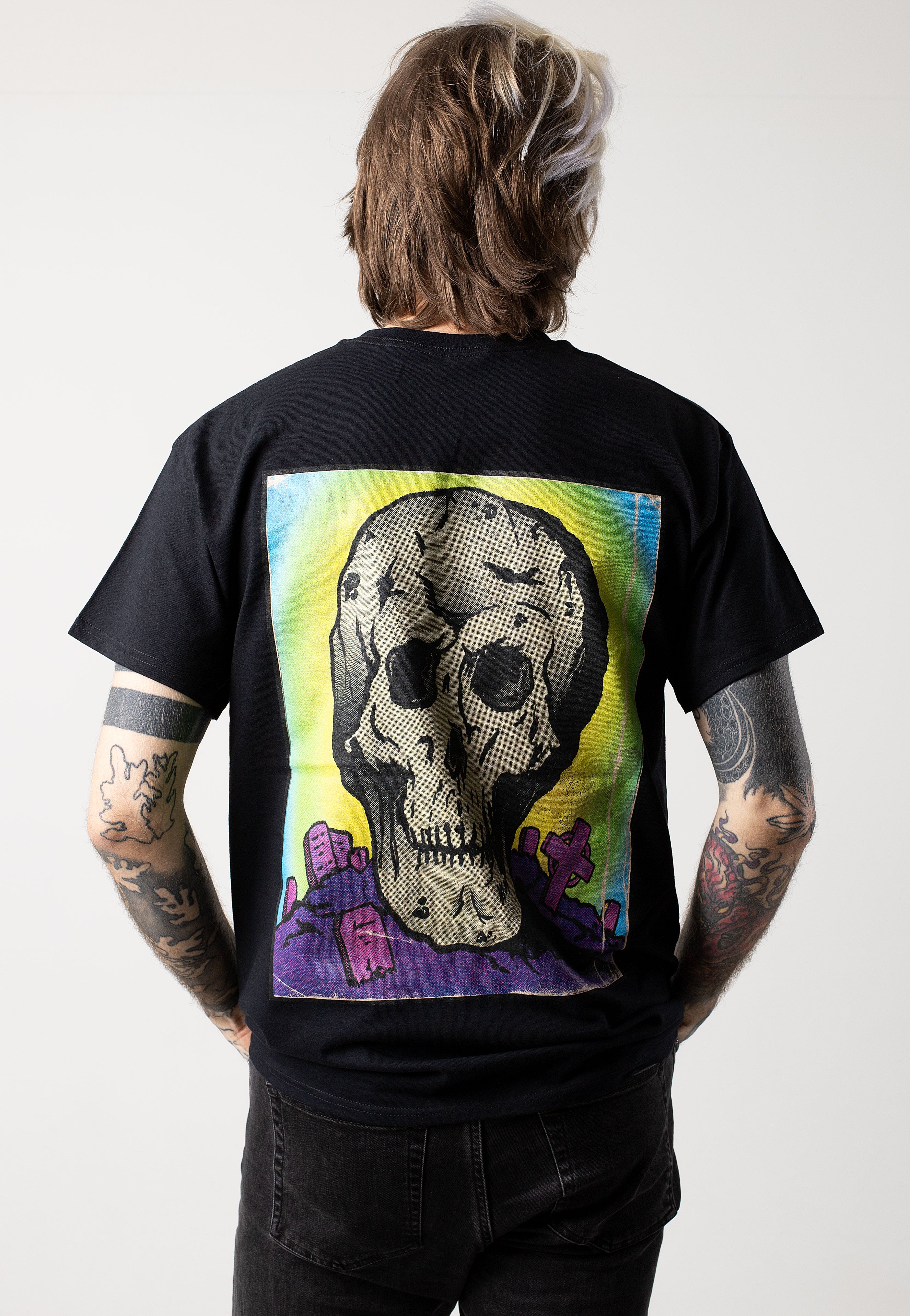 Dead Icarus - Skull Graveyard - T-Shirt | Men-Image