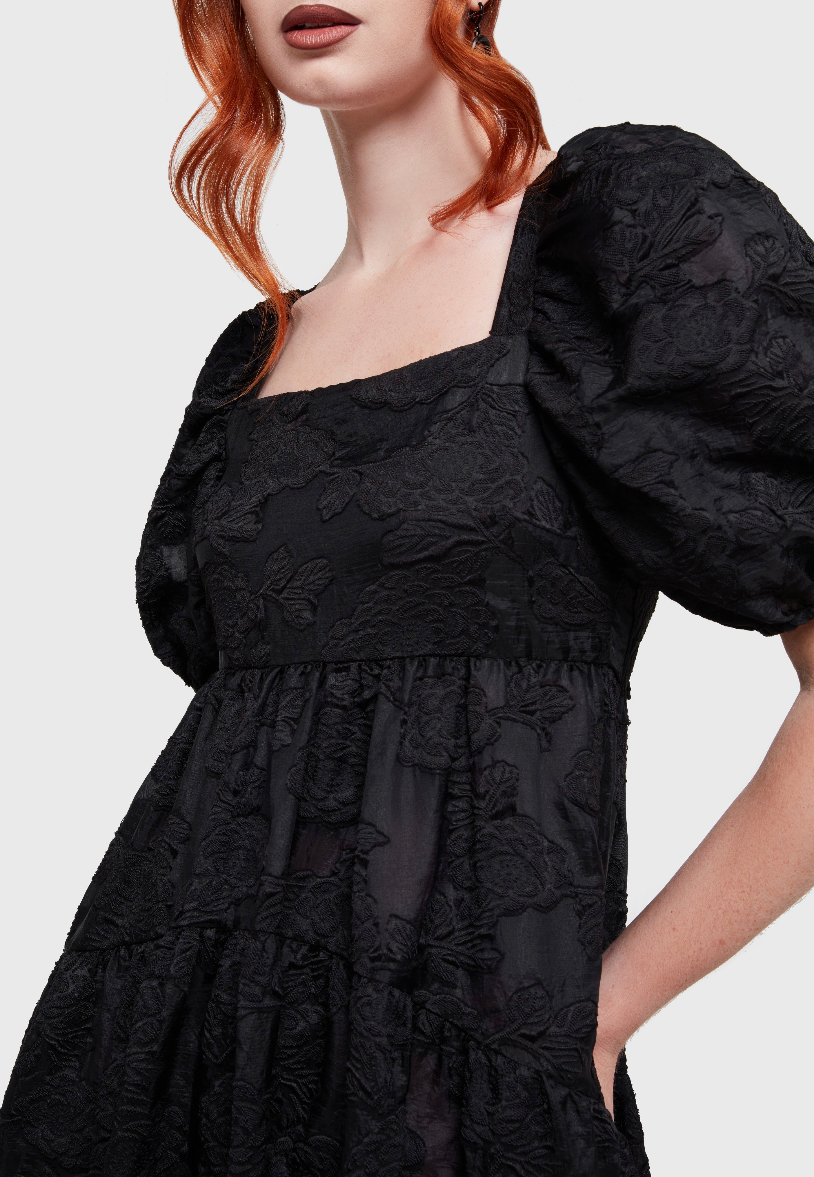 Killstar - Dead Of Night Maxi Black - Dress | Women-Image