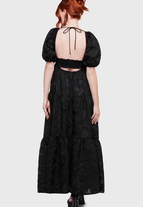 Killstar - Dead Of Night Maxi Black - Dress | Women-Image
