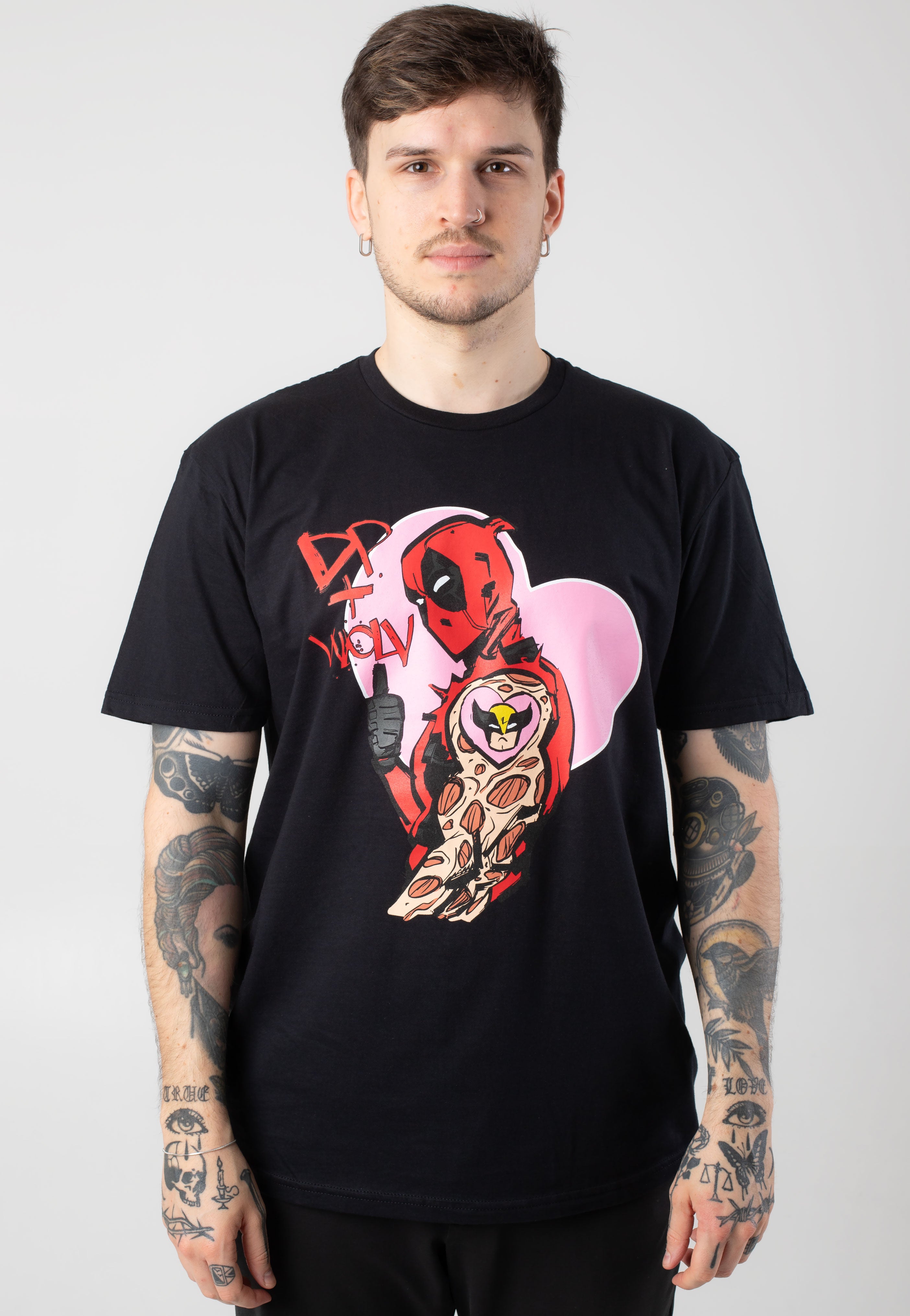 Deadpool - I Heart You - T-Shirt | Men-Image
