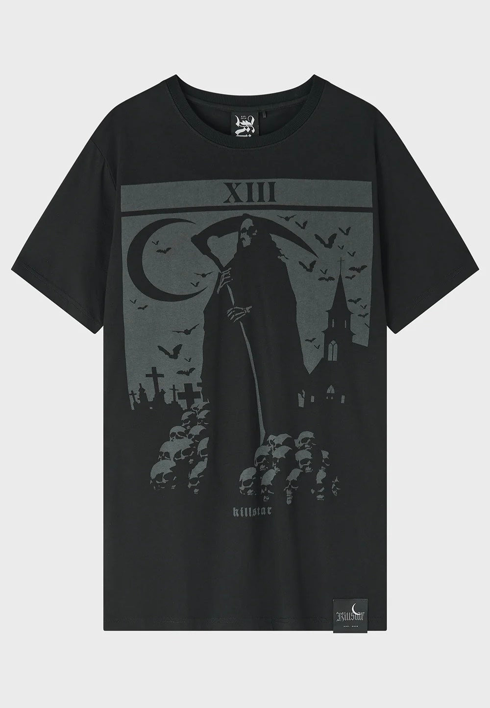 Killstar - Death's Graveyard Black - T-Shirt | Men-Image