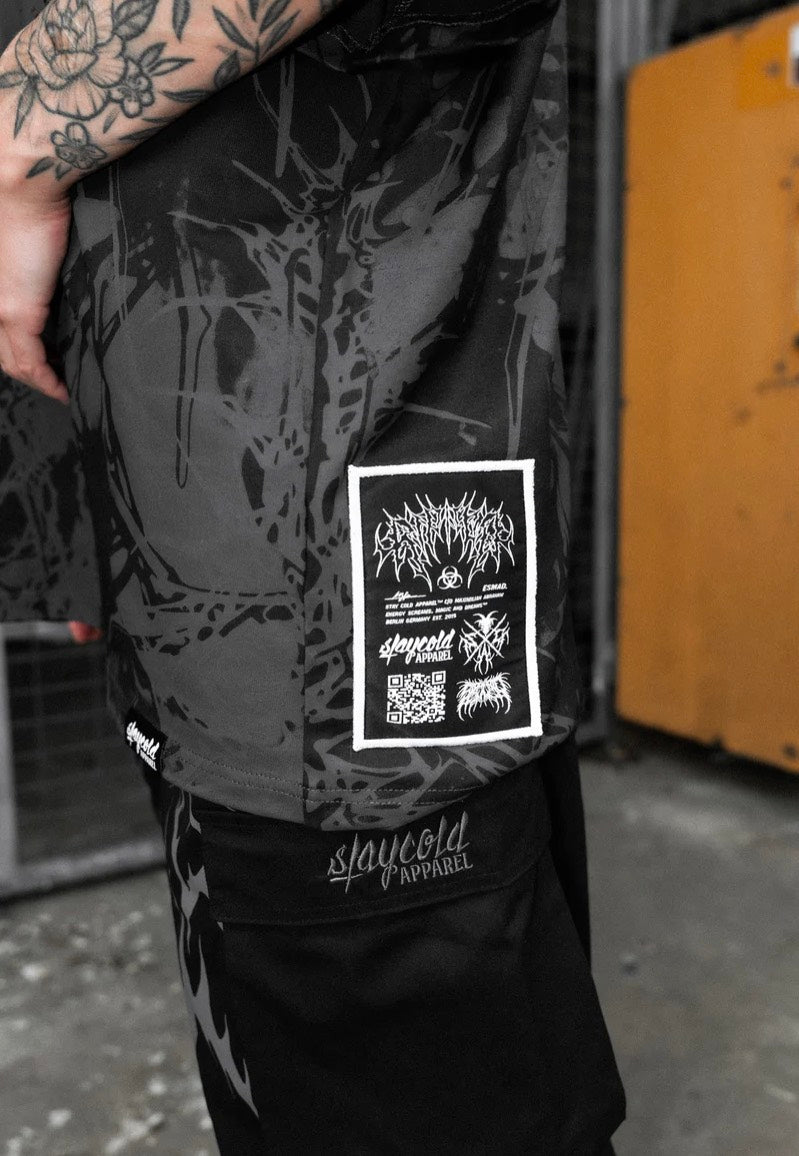 Stay Cold Apparel - Deathwood Heavy Oversized Black - T-Shirt | Neutral-Image