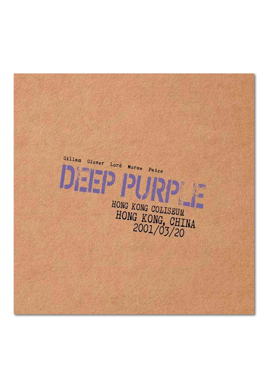 Deep Purple - Live In Hong Kong - Digipak CD | Neutral-Image