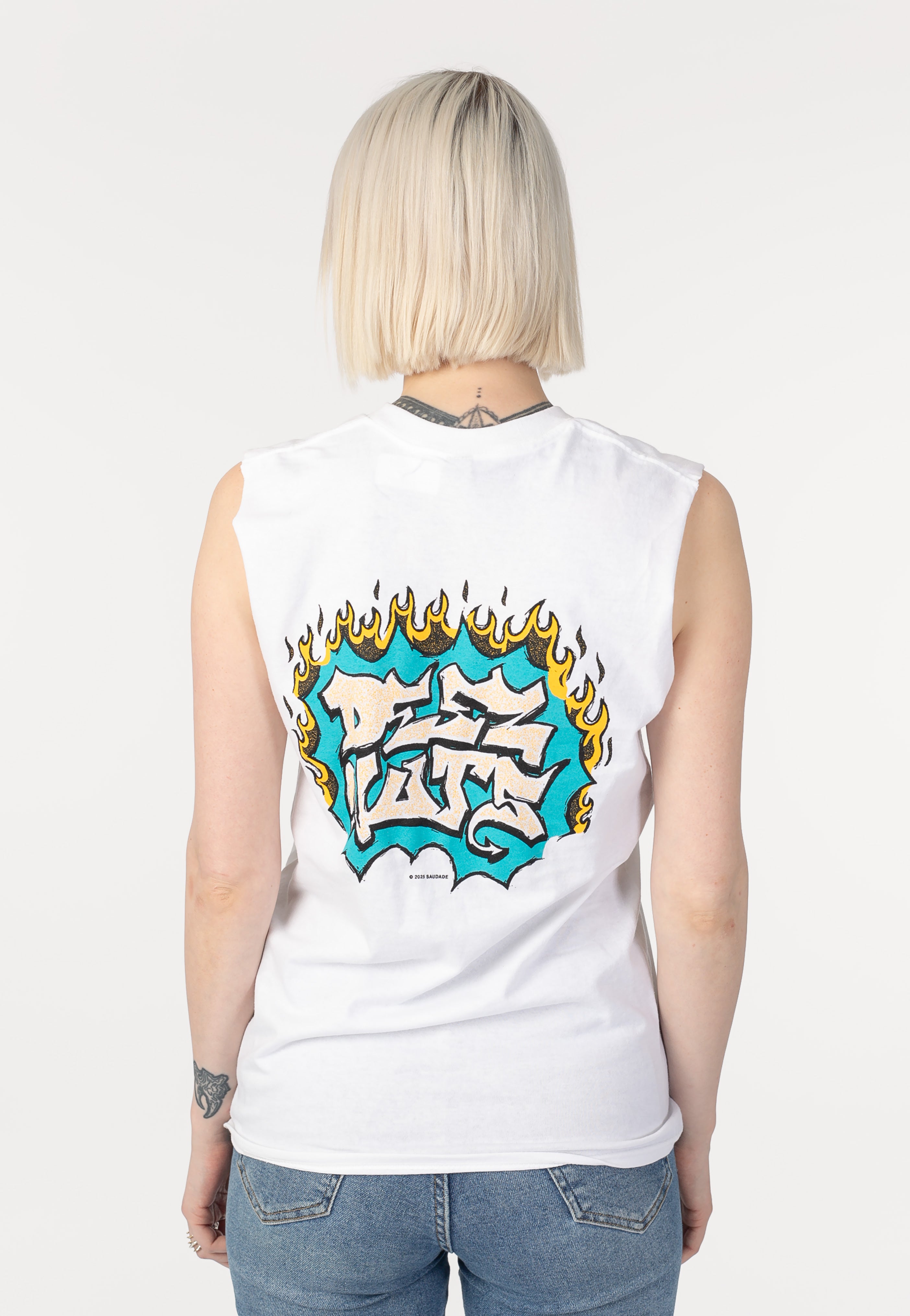Deez Nuts - Hangman White - Sleeveless | Women-Image