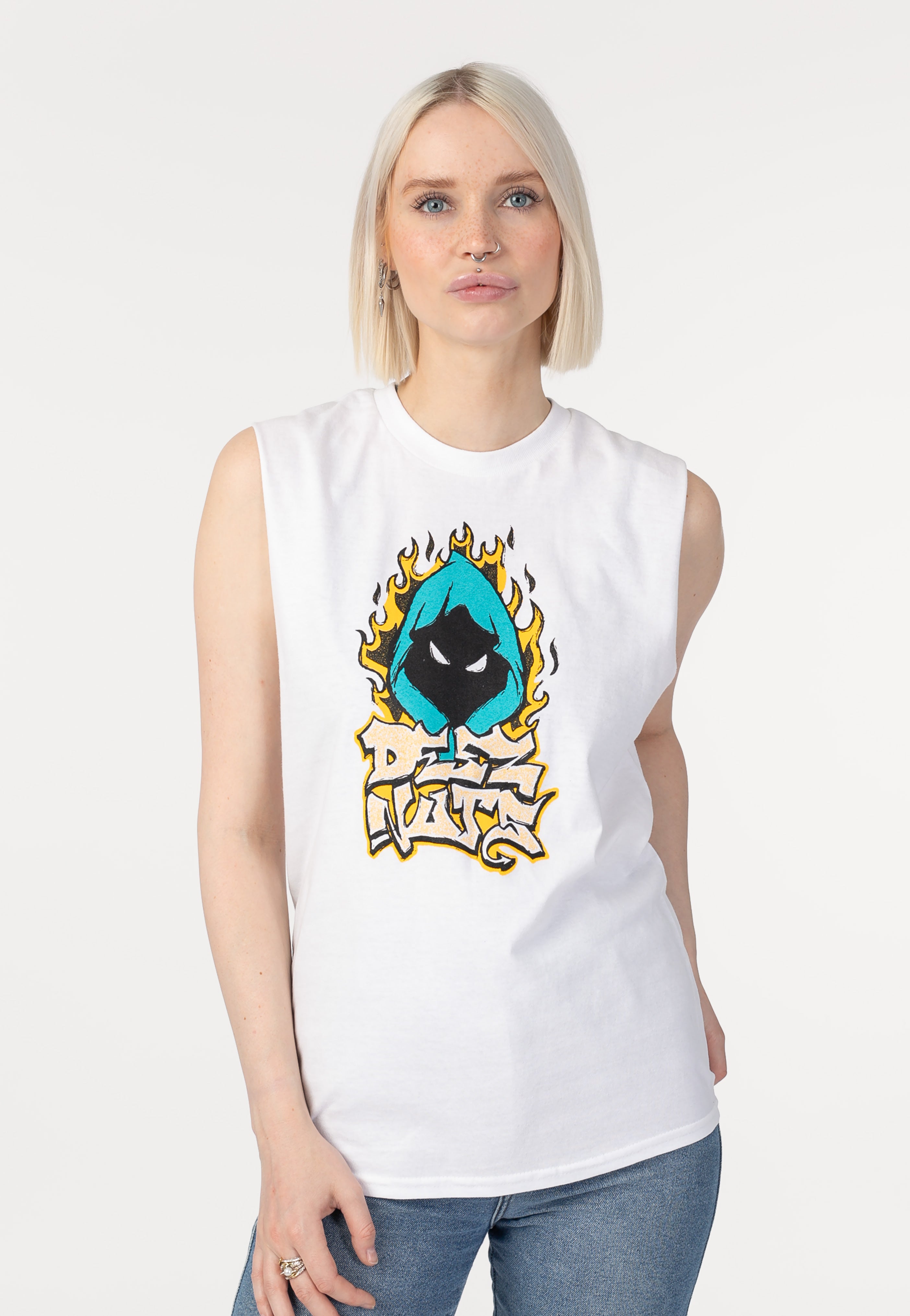 Deez Nuts - Hangman White - Sleeveless | Women-Image