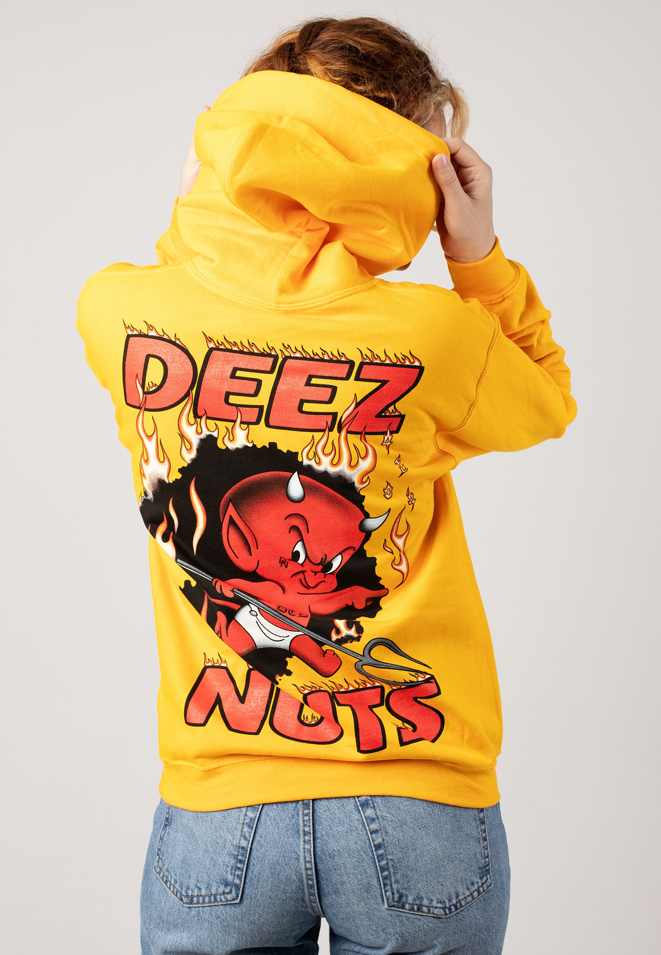 Deez Nuts - Devil Baby Yellow - Hoodie | Women-Image